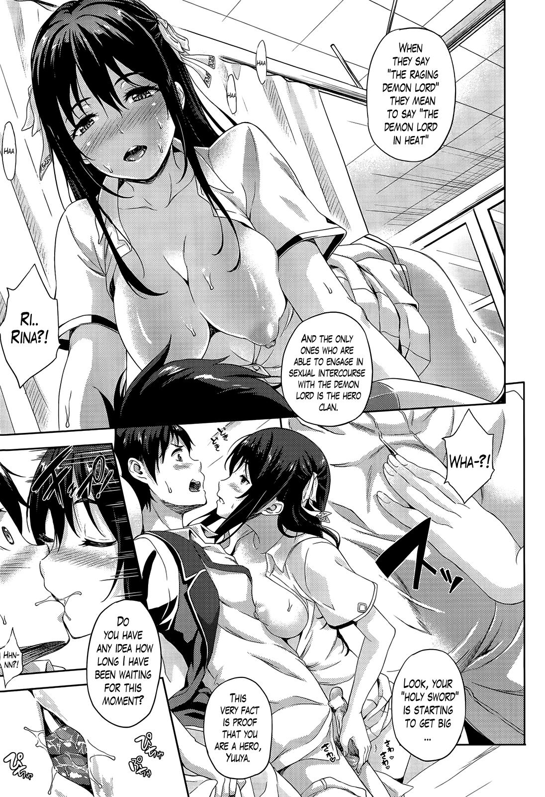 Hard Cock Oyomesan wa Maou!? | My Bride is the Demon Lord!? Ch. 1-3 Teenage Girl Porn - Page 7