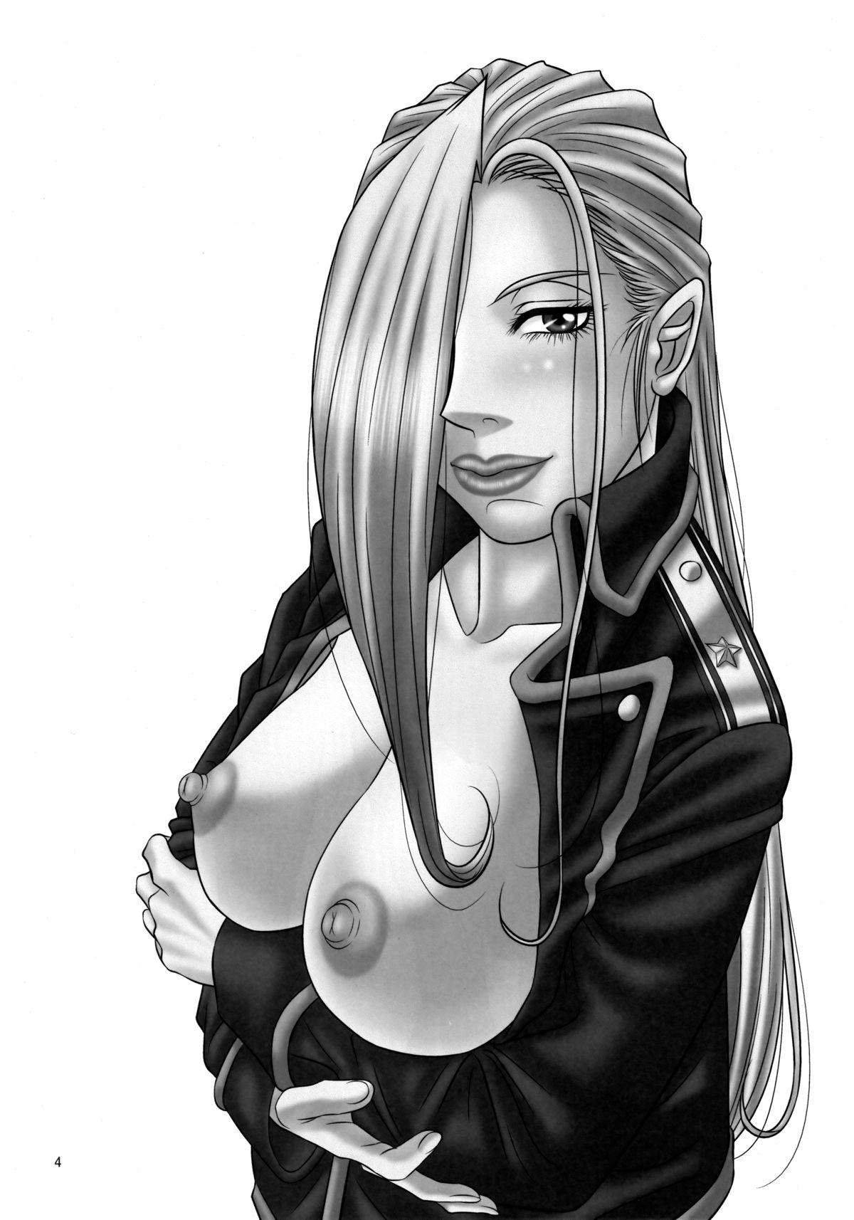 Action Shuku Mini-Skirt Seifu - Fullmetal alchemist Sapphic Erotica - Page 3