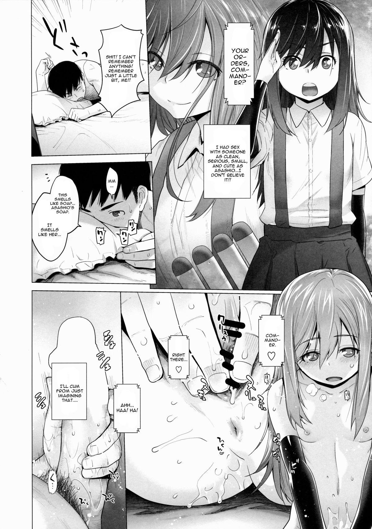 Femdom Asashio Tokkun shimasu! Ni! - Kantai collection Cunt - Page 11