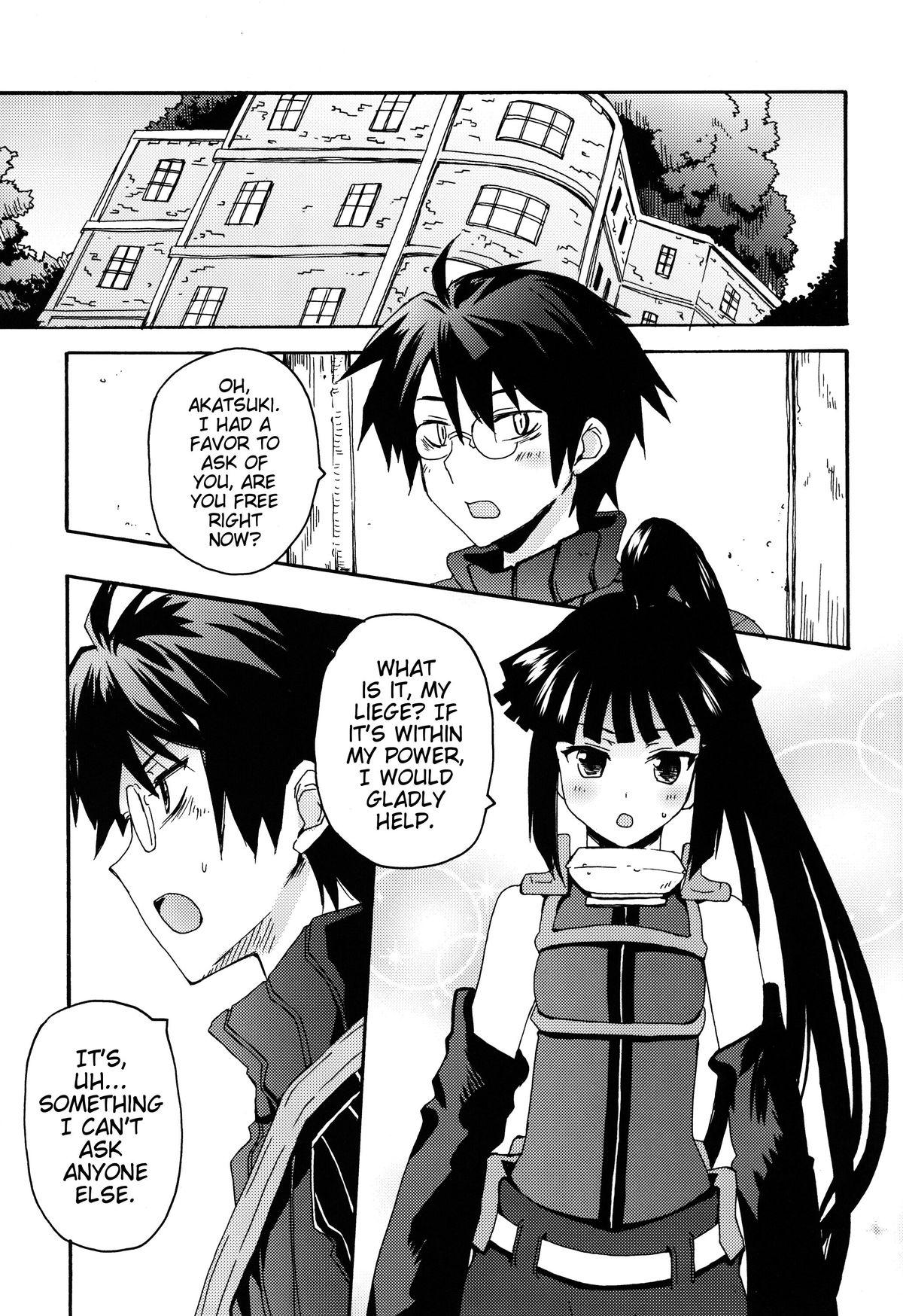 Bikini (C85) [Hachiouji Kaipan Totsugeki Kiheitai (Makita Yoshiharu)] Akatsuki-san no Niizuma Apron | Akatsuki-san's Newlywed Apron (Log Horizon) [English] [EHCove] - Log horizon Hungarian - Page 5