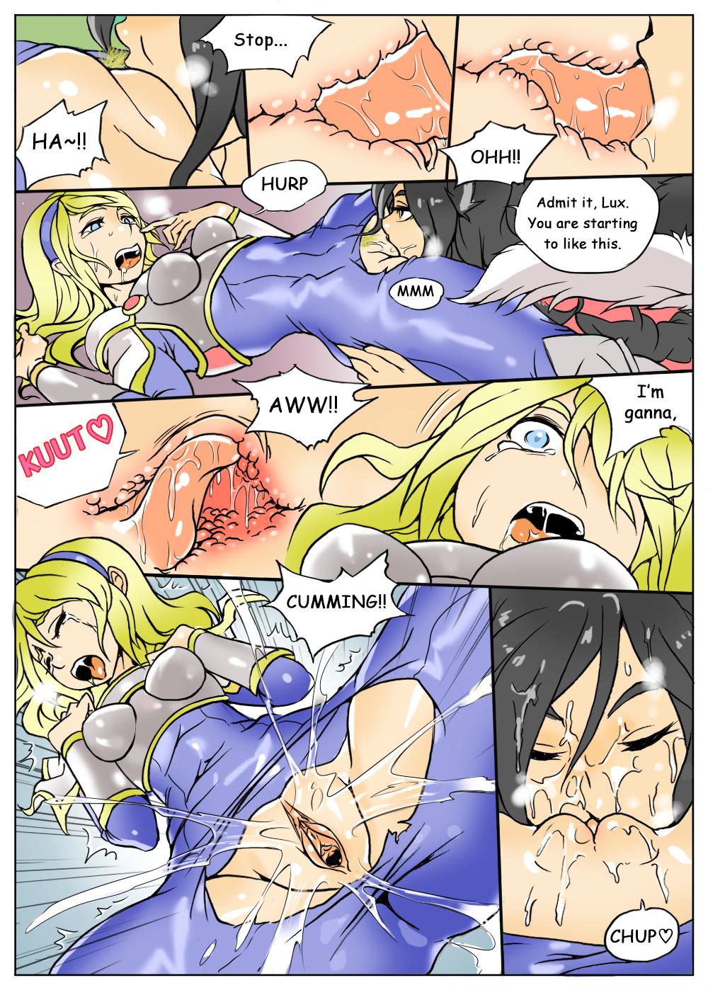 Ball Sucking Lux gets Ganked! - League of legends Real Orgasm - Page 7