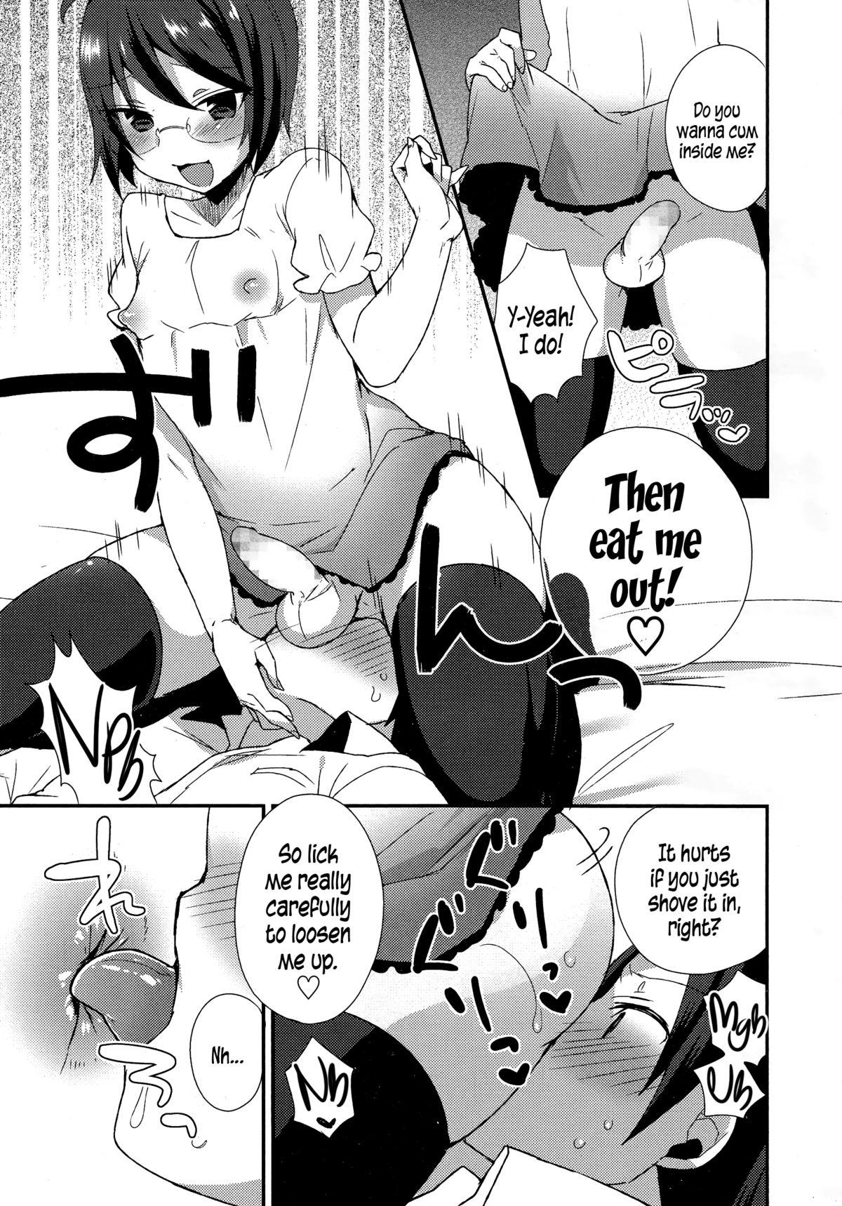 Femdom [Mogiki Hayami] Moriya-kun no Gohoubi | Moriya-kun's Reward (Koushoku Shounen Vol. 04) [English] {5 a.m.} Tranny Sex - Page 7