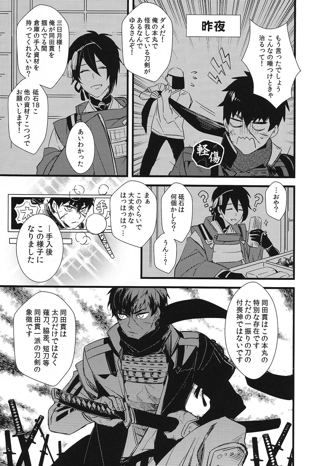 Puto Kizudarake no Youjuu - Touken ranbu Consolo - Page 5