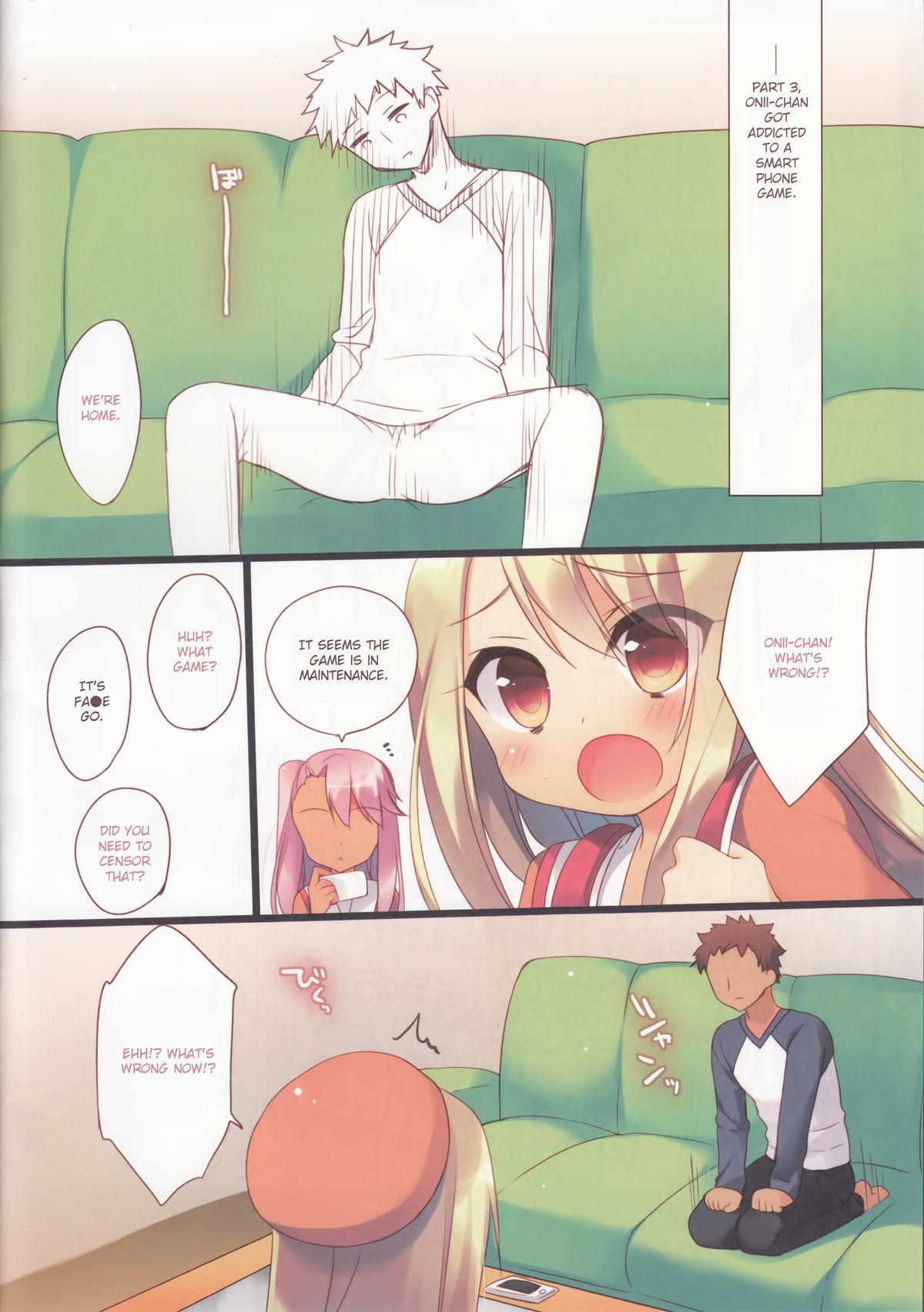 Amateurporn Onii-chan ga Social Game ni Hamatte Shimatta You desu - Fate grand order Fate kaleid liner prisma illya Hugecock - Page 3