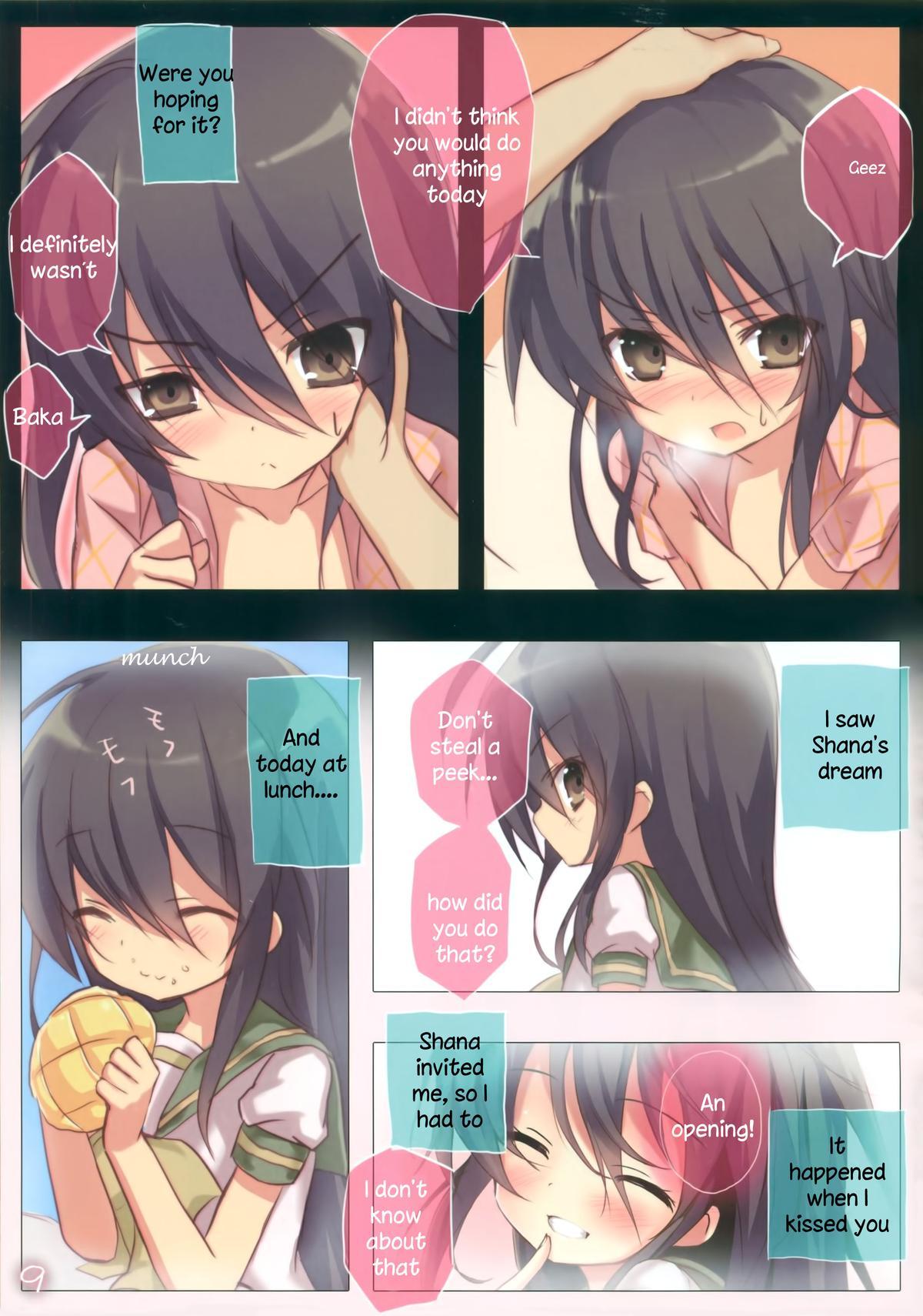 Fuck My Pussy Shana no Kiss de Okita. - Shakugan no shana Gay Boy Porn - Page 8