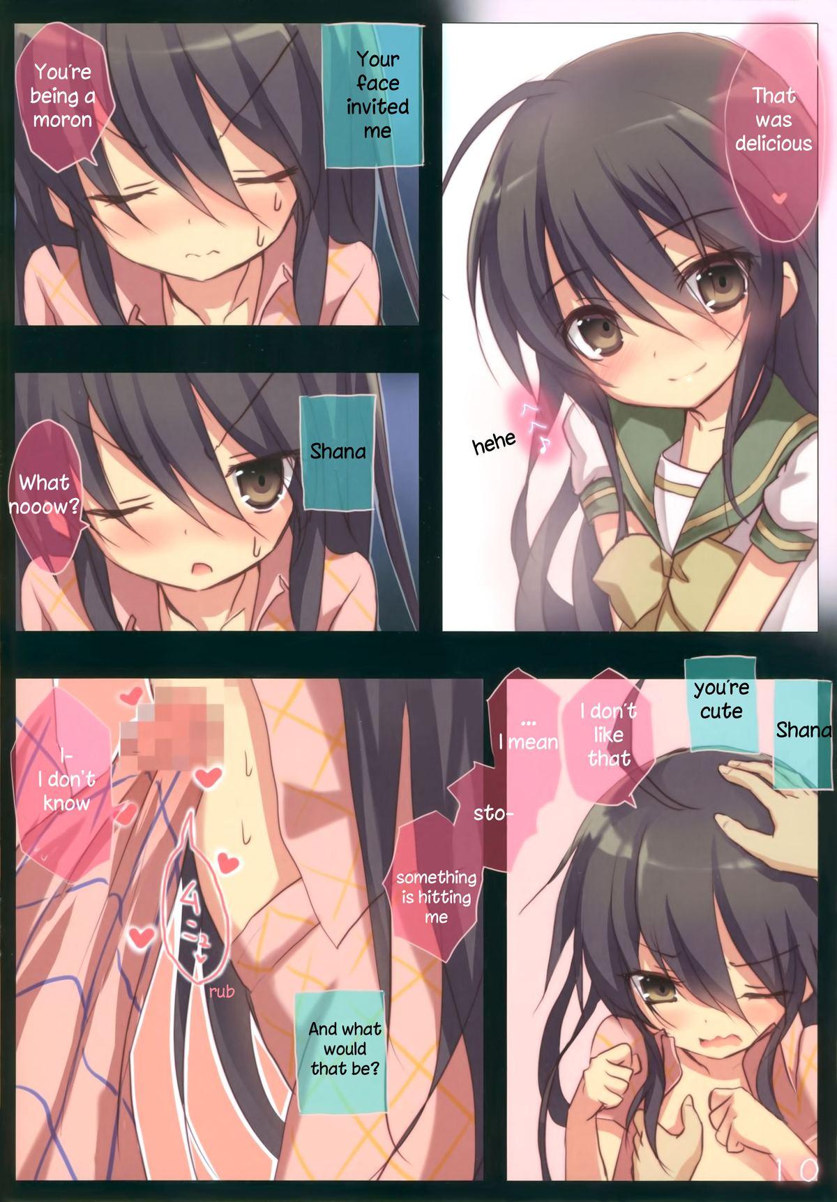 Sexy Shana no Kiss de Okita. - Shakugan no shana Close Up - Page 9