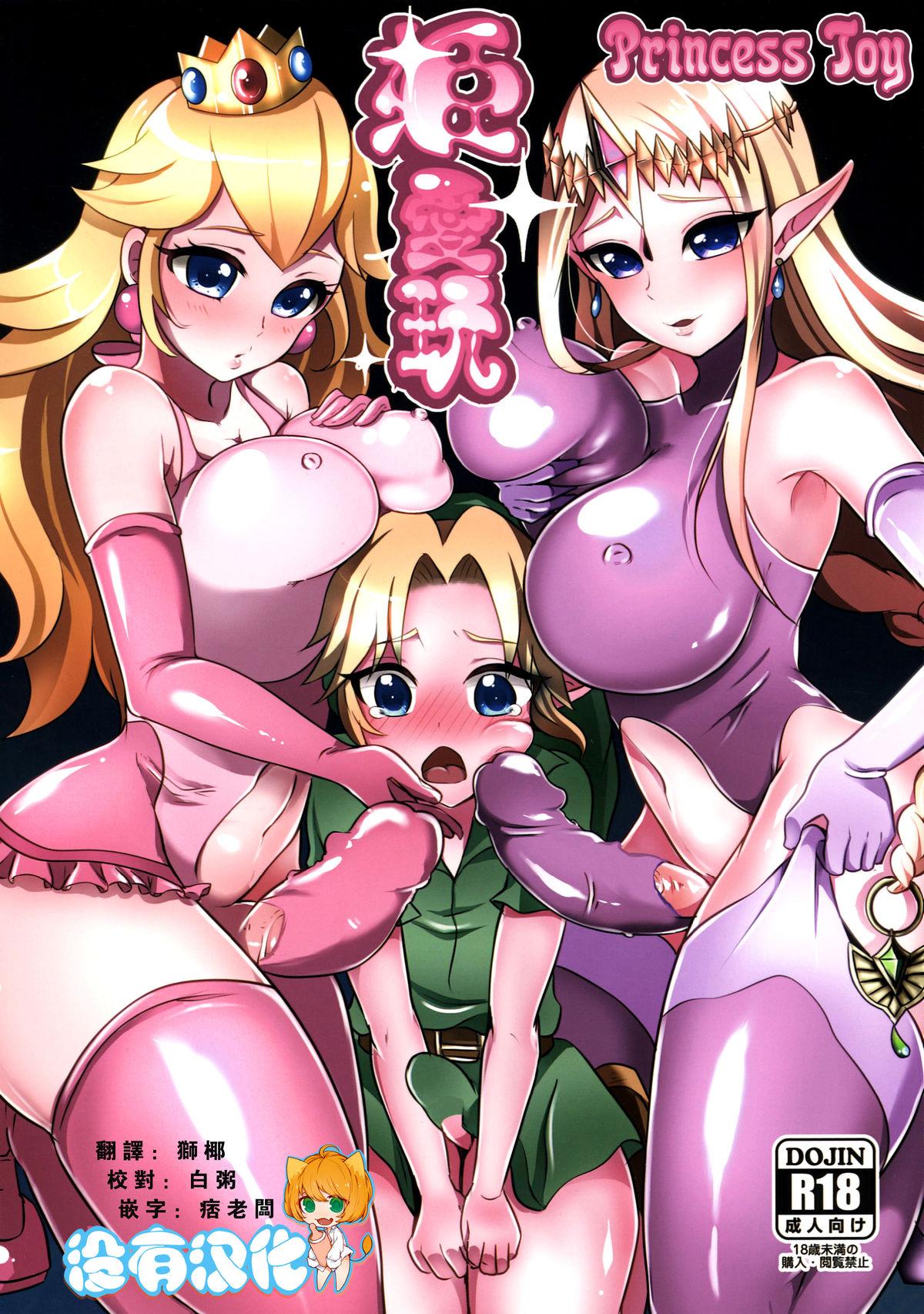 Perverted Hime Aigan - The legend of zelda Super mario brothers Gay Brokenboys - Page 1
