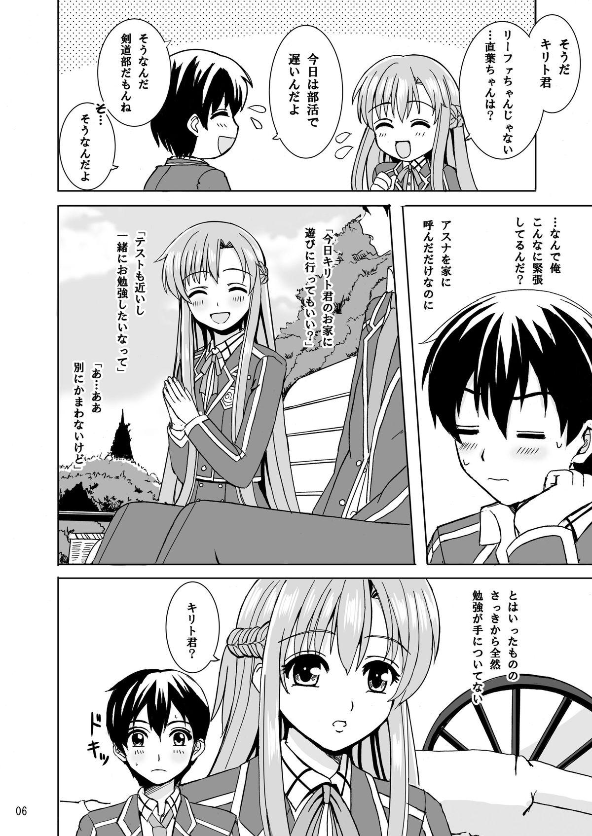 Hard Sex Zutto Kimi to Issho ni - Sword art online Petite - Page 6