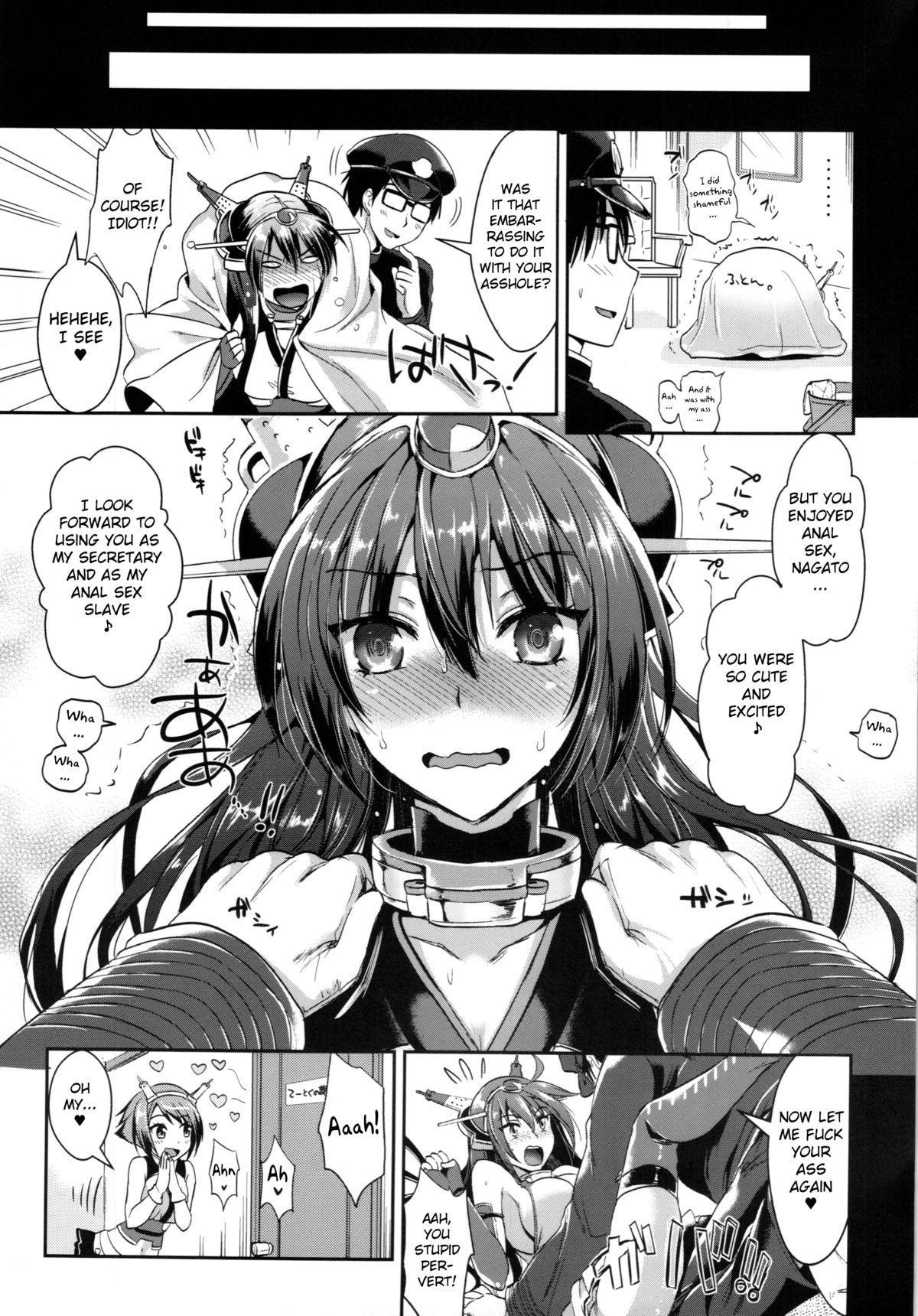 Gritona Senkan Nagato to Hentai Teitoku | Battleship Nagato and Perverted Admiral - Kantai collection Dykes - Page 33