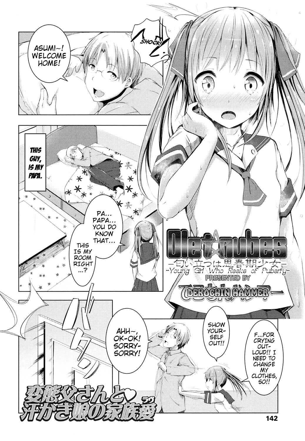 Amateur Porn [Dekochin Hammer] Olet nubes -Nioi Tatsu ha Shishunki Shoujo- | Olet nubes -Young Girl Who Reeks of Puberty- (Comic LO 2016-03) [English] {Mistvern} Chicks - Page 2