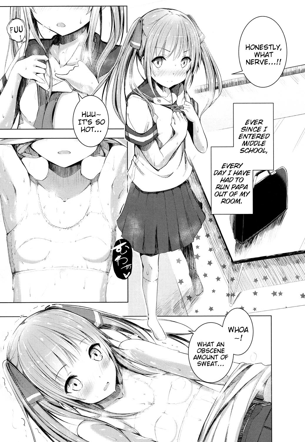Amateur [Dekochin Hammer] Olet nubes -Nioi Tatsu ha Shishunki Shoujo- | Olet nubes -Young Girl Who Reeks of Puberty- (Comic LO 2016-03) [English] {Mistvern} Best Blowjob - Page 3