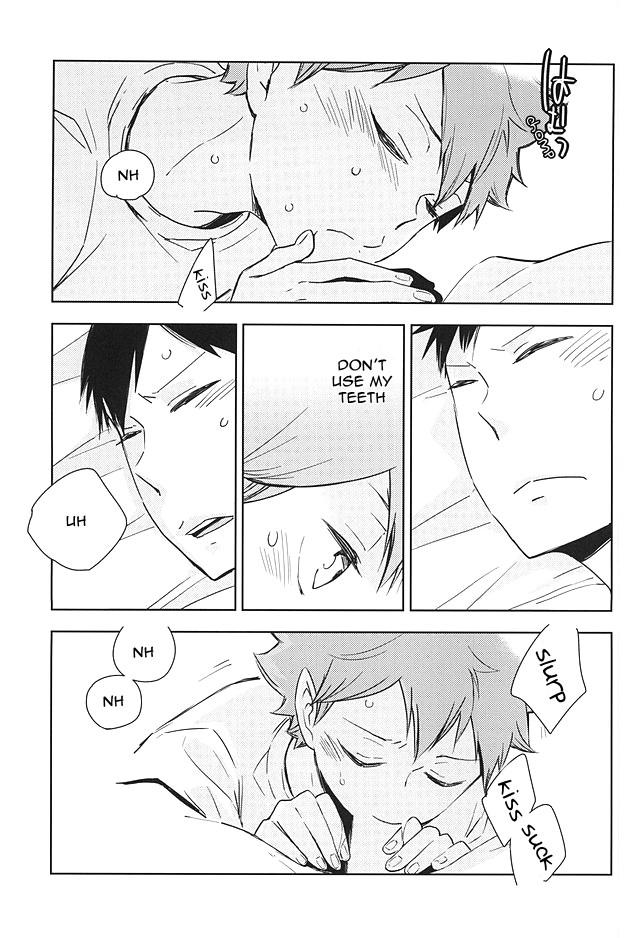 Ikillitts Omee ga Yokute mo Ore wa Mada dayo | Even if you're okay I'm not - Haikyuu Gaygroupsex - Page 10