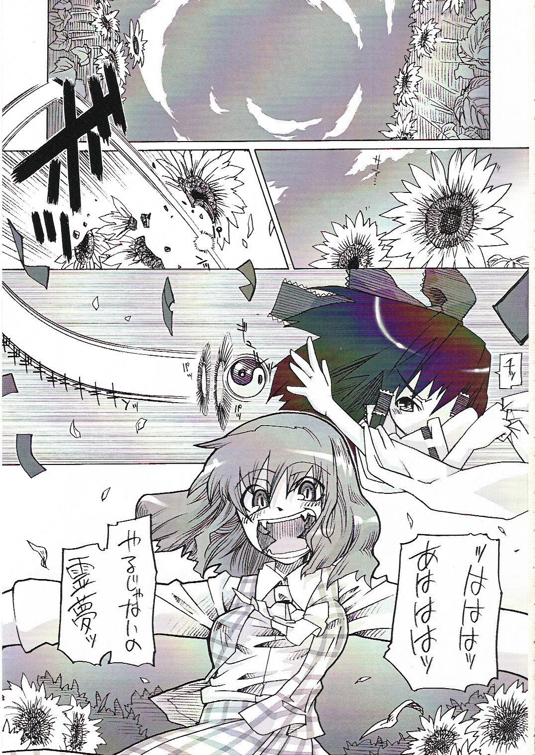 Yoga Kouhaku Flower ～Red and white flower～ - Touhou project Grandma - Page 2