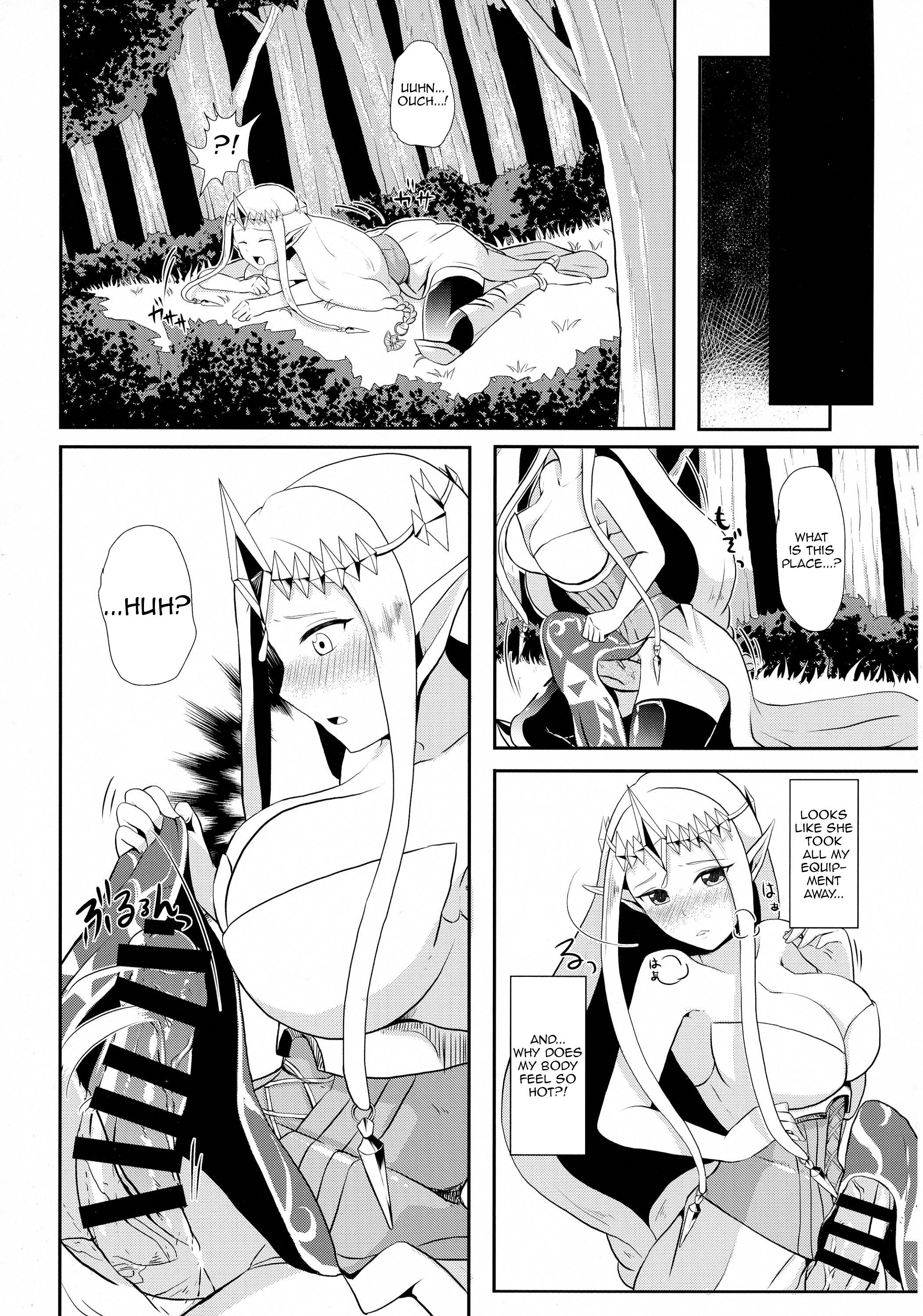 Tiny Girl Time Travel - Futanari Princess Zelda is Out of Control! - The legend of zelda Amature - Page 9