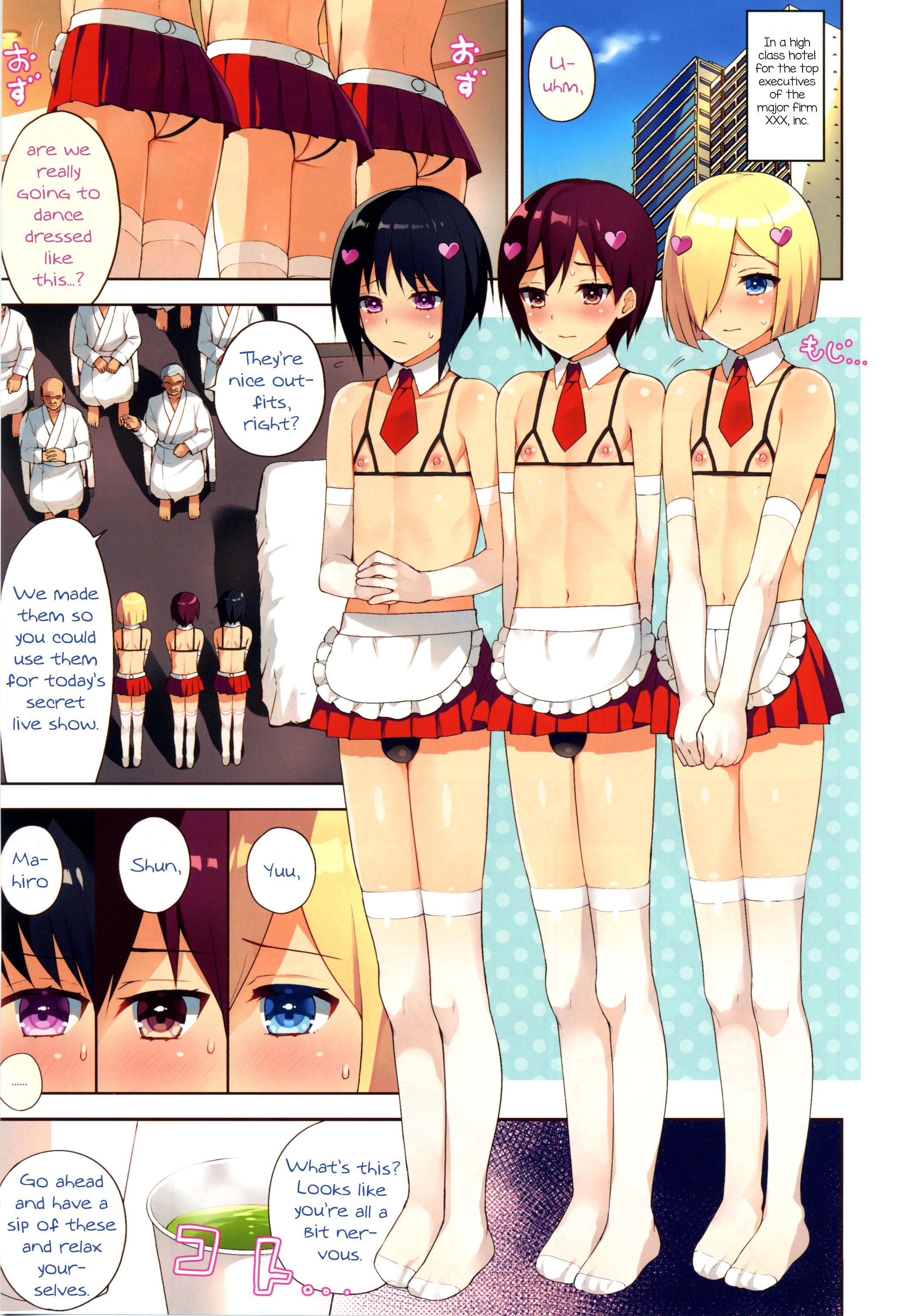 Masterbation Chika Otokonoko Idol Kyousei Makura Eigyou Gay College - Page 3