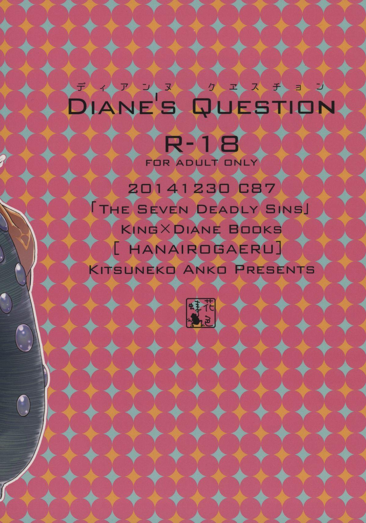 Kissing Diane's Question - Nanatsu no taizai Hard Core Porn - Page 3