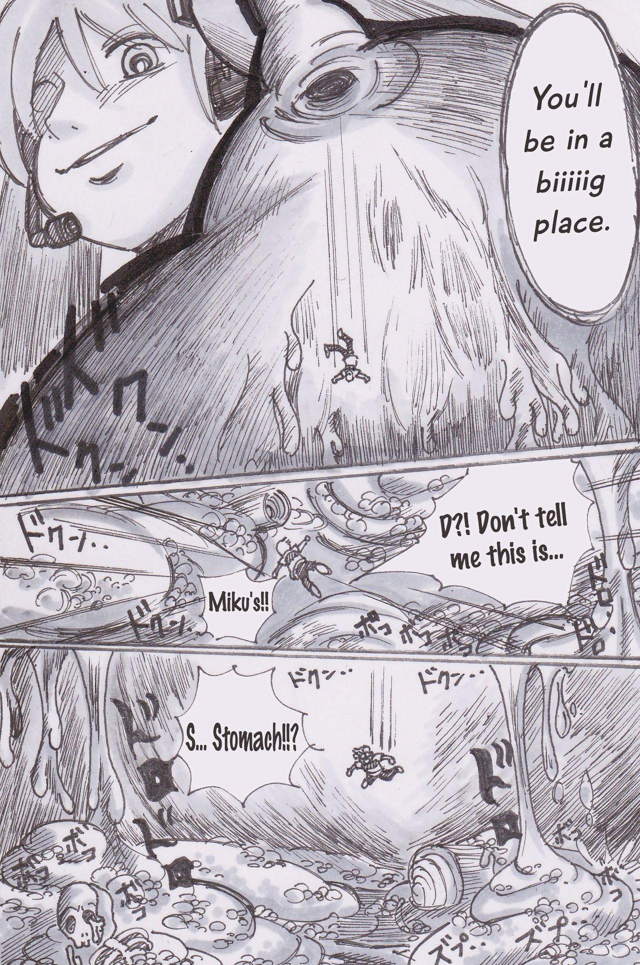 Pussy Eating Miku ga Tabeteyanyo w - Vocaloid Jerking - Page 8
