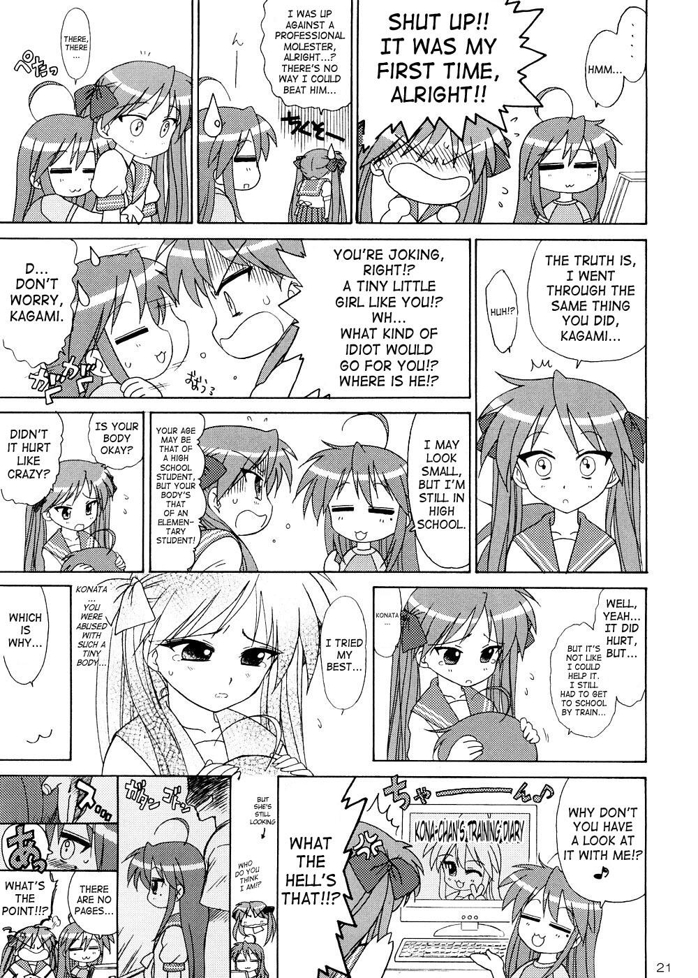 T Girl Man in the Mirror - Lucky star Rough Porn - Page 20