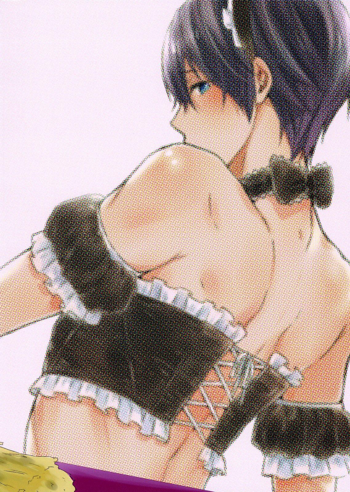 Titties (Renai Endorphin 3) [Sneeeze (Kubu)] Kocchi Muite Maid-san | Over Here, Maid-san (Free!) [English] [mgqr scans] - Free Sentones - Page 22