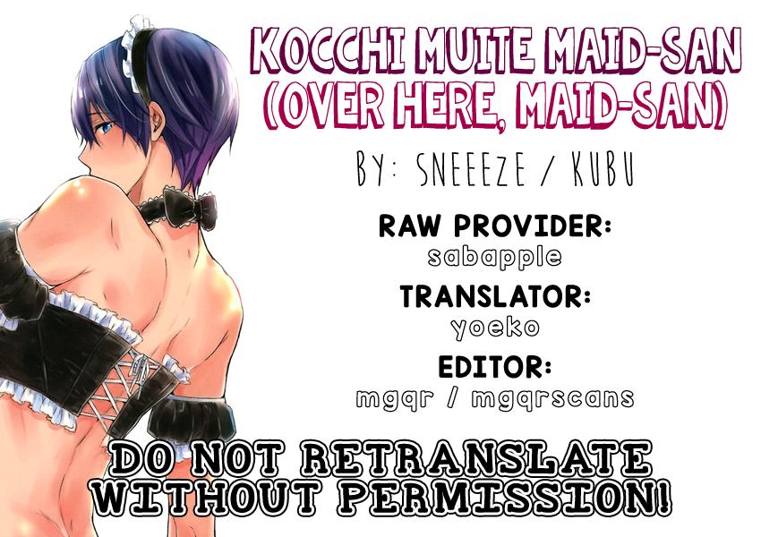 (Renai Endorphin 3) [Sneeeze (Kubu)] Kocchi Muite Maid-san | Over Here, Maid-san (Free!) [English] [mgqr scans] 22