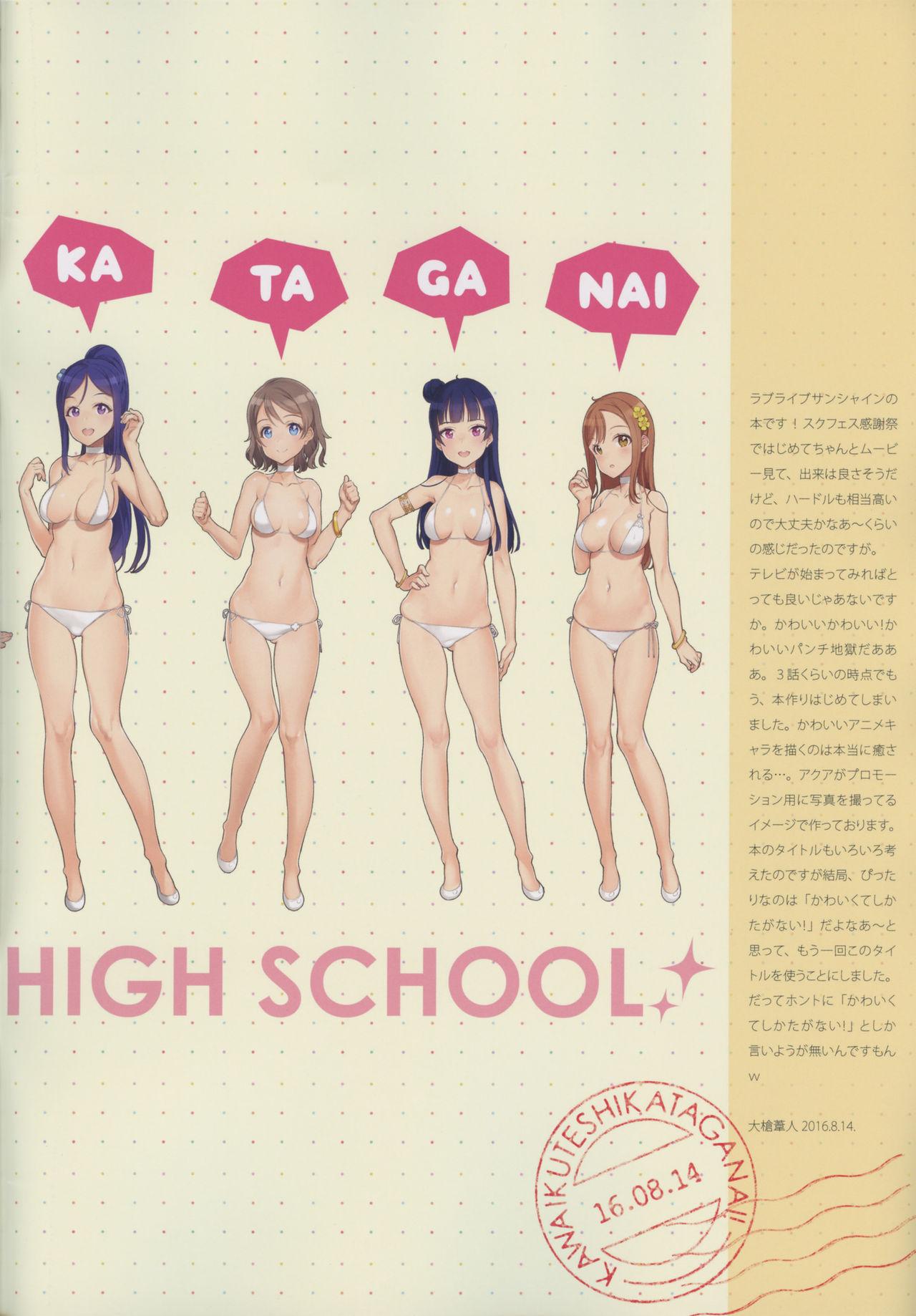 Gaygroup Kawaikute Shikataganai! 2016 Summer - Love live sunshine Licking Pussy - Page 2