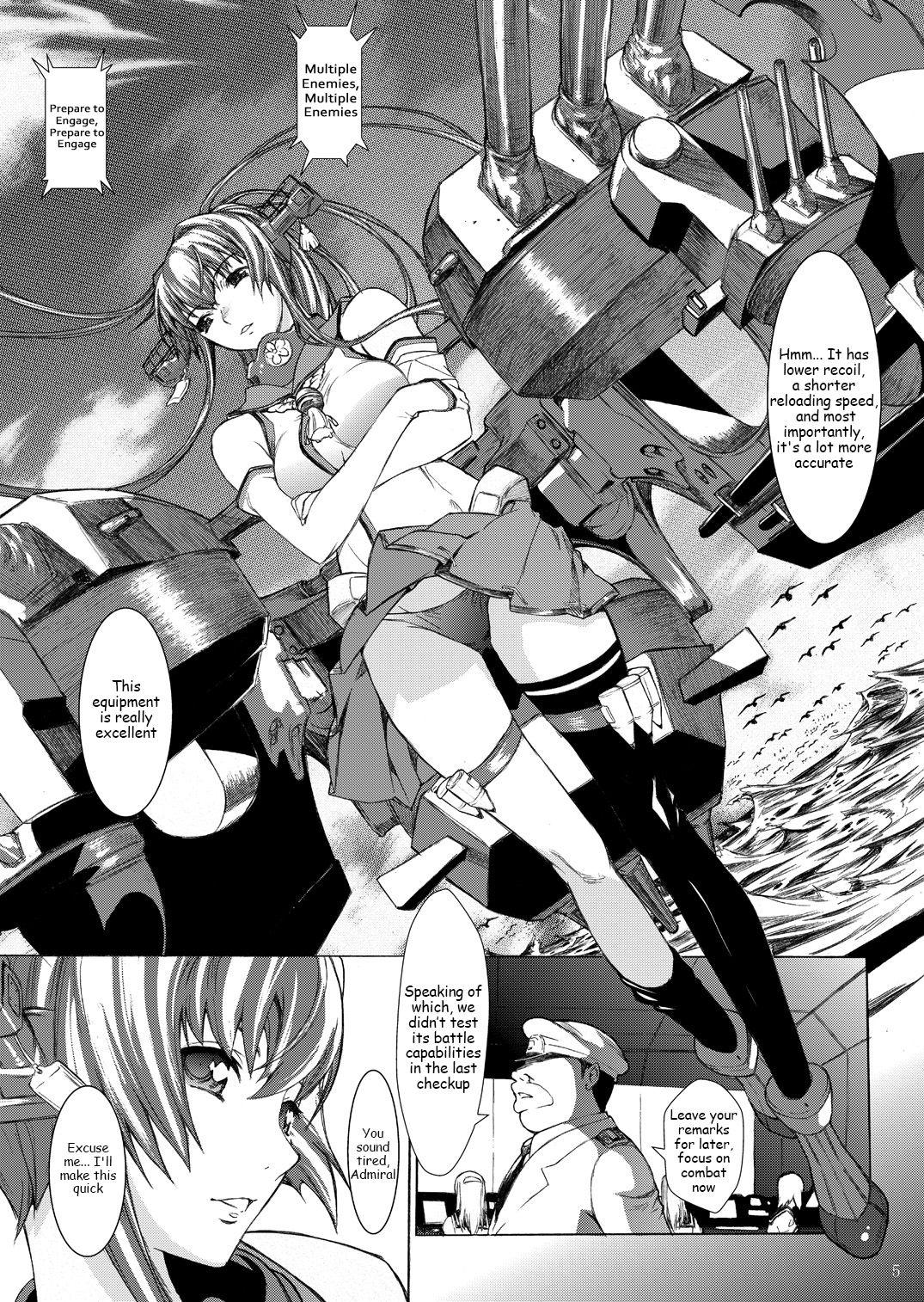 Cum On Tits Yamato Shisu 1 - Kantai collection Rough Porn - Page 6