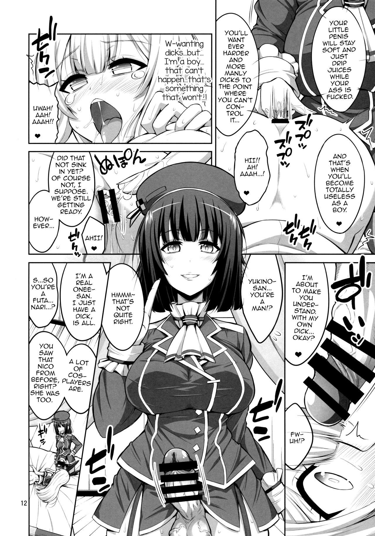 Realsex Futanari Onee-san x Otokonoko Cosplayer ♥ Mesu Ochi Choukyou - Kantai collection Realamateur - Page 11