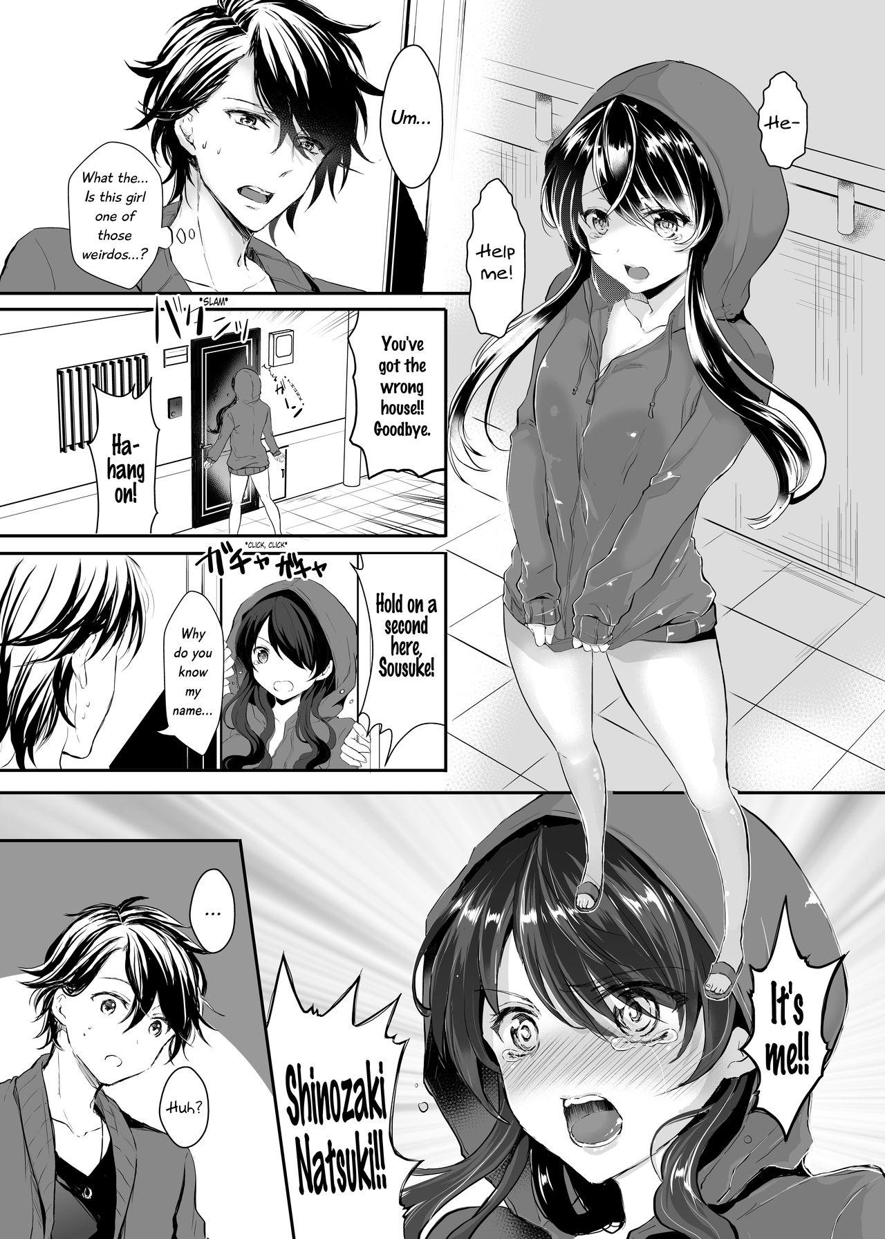 Naija [Chirimozuku Cha (Aji Pontarou)] Otsukaresama desu Nyotaika-chan! | The Possessed Genderbender-chan! [English] [Digital] Lick - Page 8