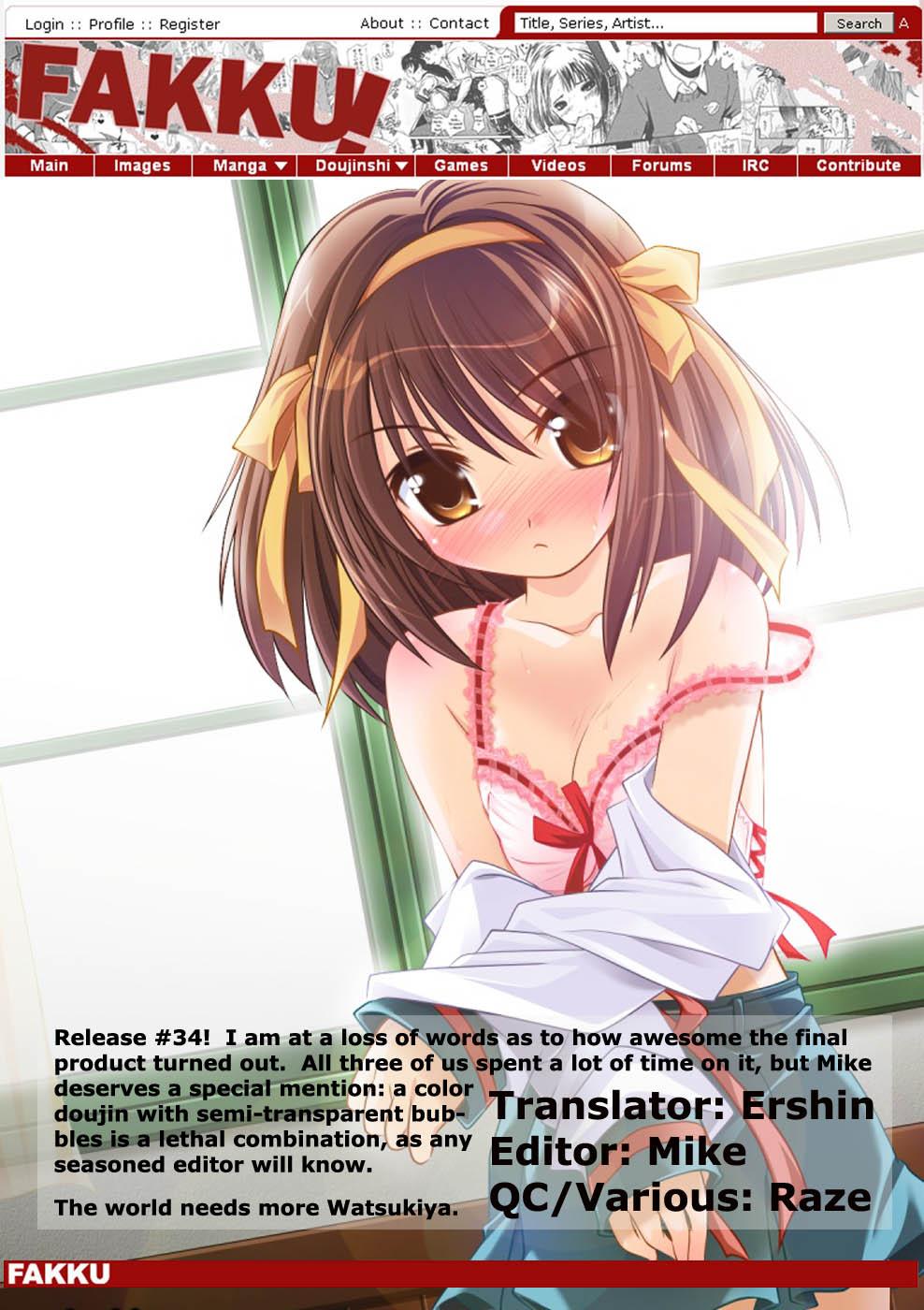 Fucking Pussy COLORS!2 - The melancholy of haruhi suzumiya Doggie Style Porn - Page 2