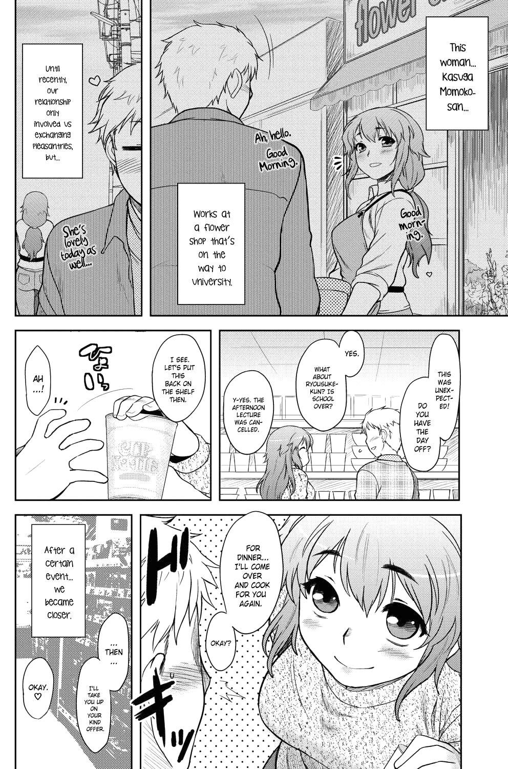 Hot Couple Sex Momoiro Daydream Ch. 1-3 Oral - Page 5