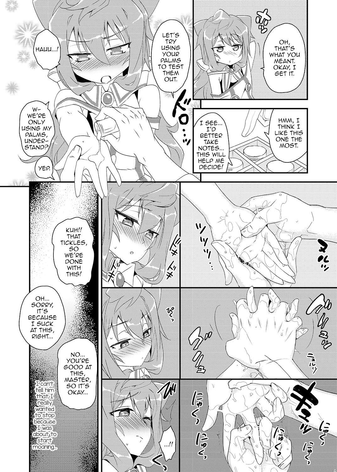 Asian [Kitsune (Tachikawa Negoro)] Binkan na 3-gou-chan ga Massage Sarete Komaru Hon (Hacka Doll) [English] [Digital] - Hacka doll Hard Core Sex - Page 9