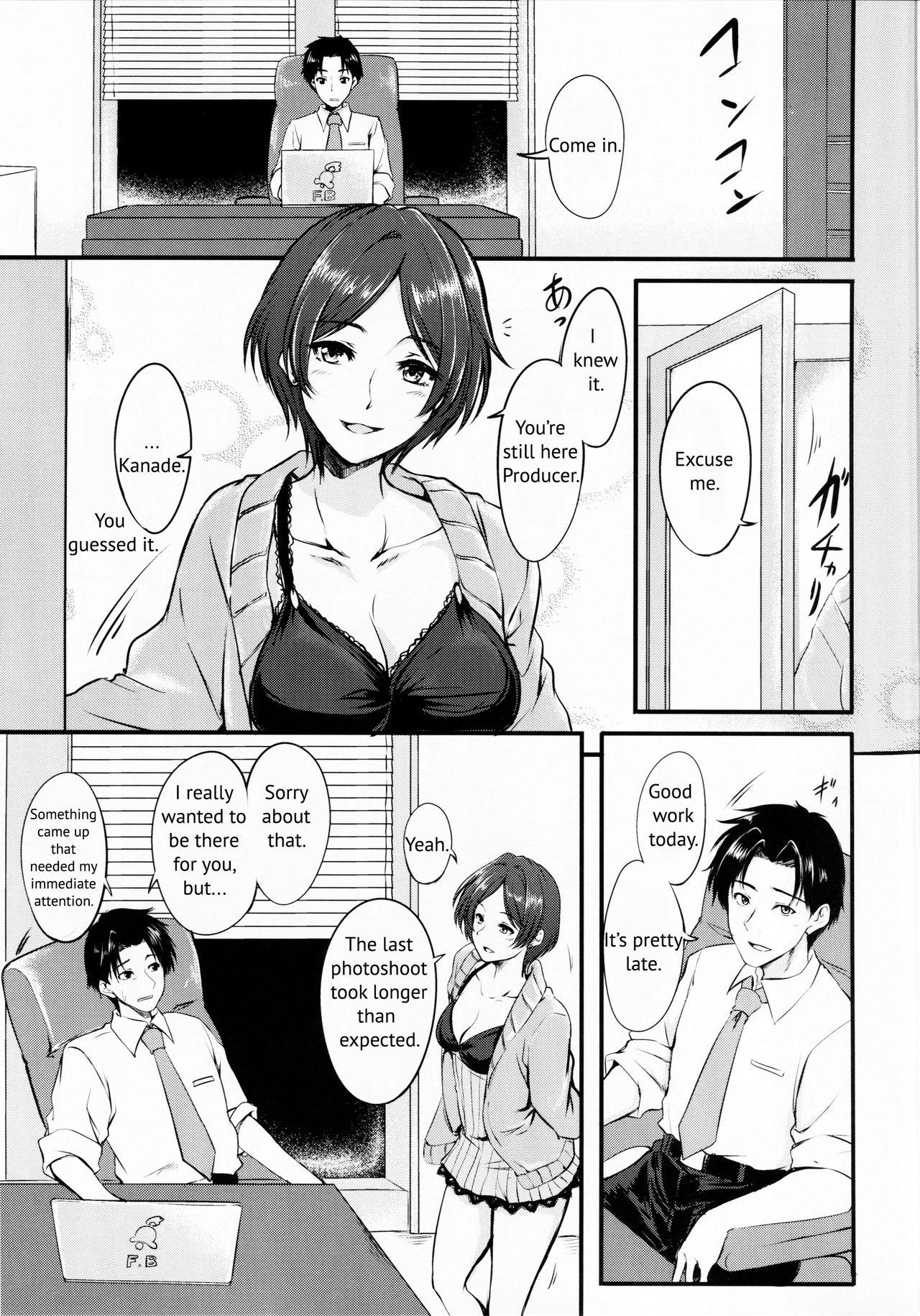 Aussie Konya wa Kiss no Sono Saki made - The idolmaster Free Rough Sex Porn - Page 4