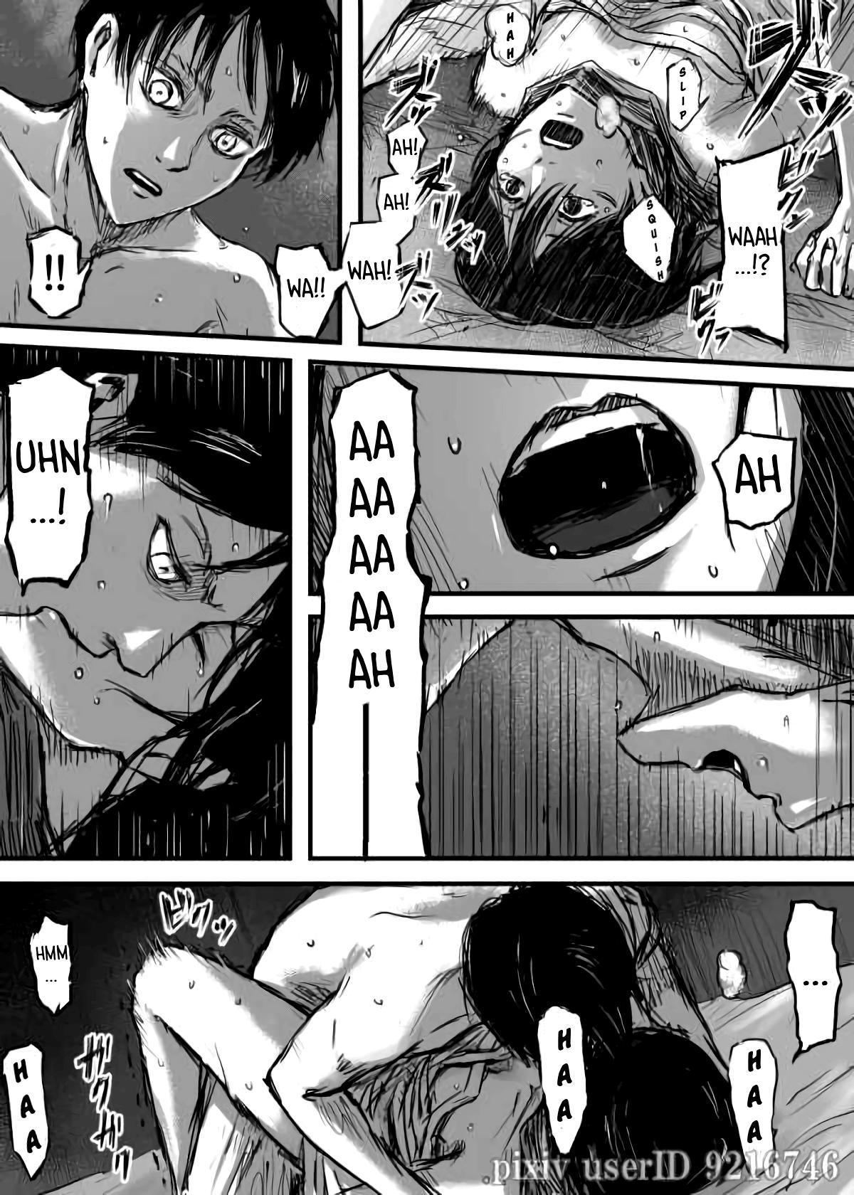 Teenporn ErenXMikasa - Shingeki no kyojin Free Fucking - Page 8