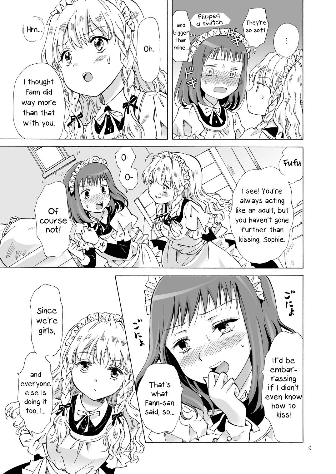 Gag Chiisana Maid-san no Himitsu | The Little Maid's Secret Blow Job - Page 8