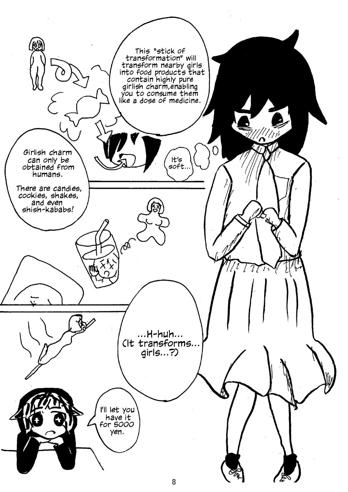 Swinger Watashi ga Motenai no wa Dou Kangaete mo Onnanoko o Tabenai no ga Warui! | No Matter How I Look at it, the Reason I'm Not Popular is Because I Don't Eat Girls! - Its not my fault that im not popular Suruba - Page 9