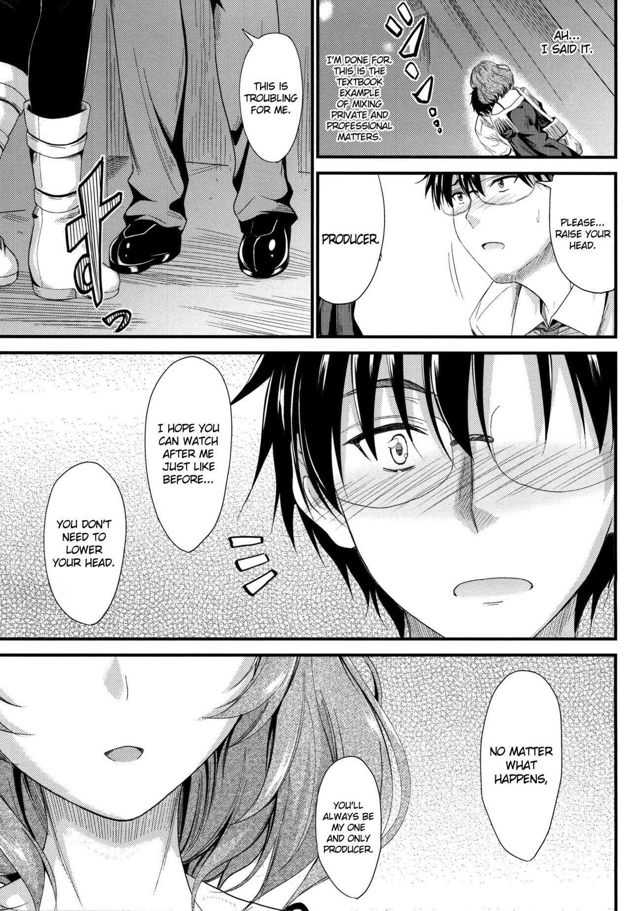 Whore Kaede-san no Koi Moyou - The idolmaster Gay Amateur - Page 12