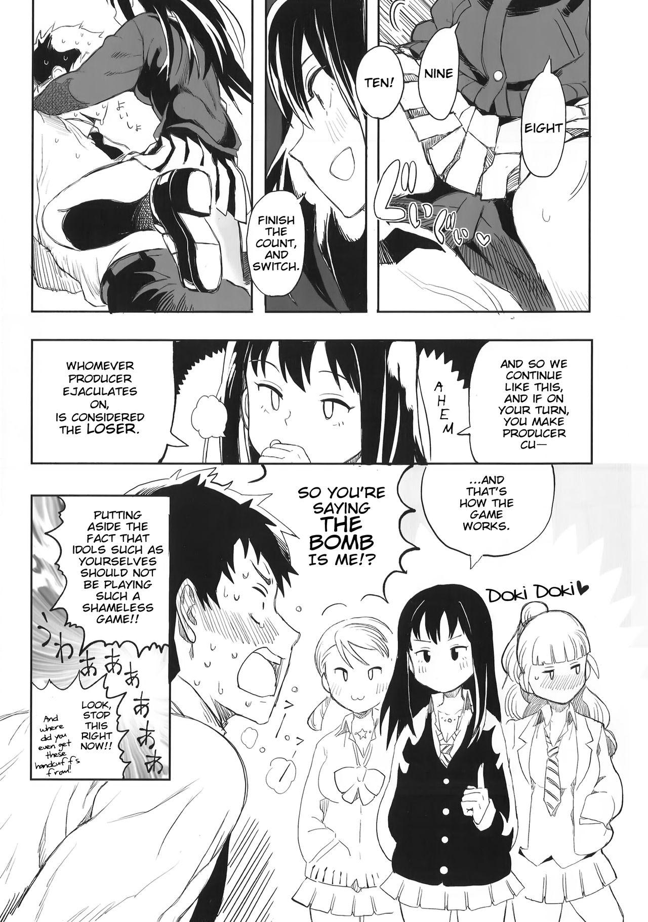 Amateur Rin Nao Karen to Chotto Ecchi na Game o suru dake no Hon - The idolmaster Cavalgando - Page 10