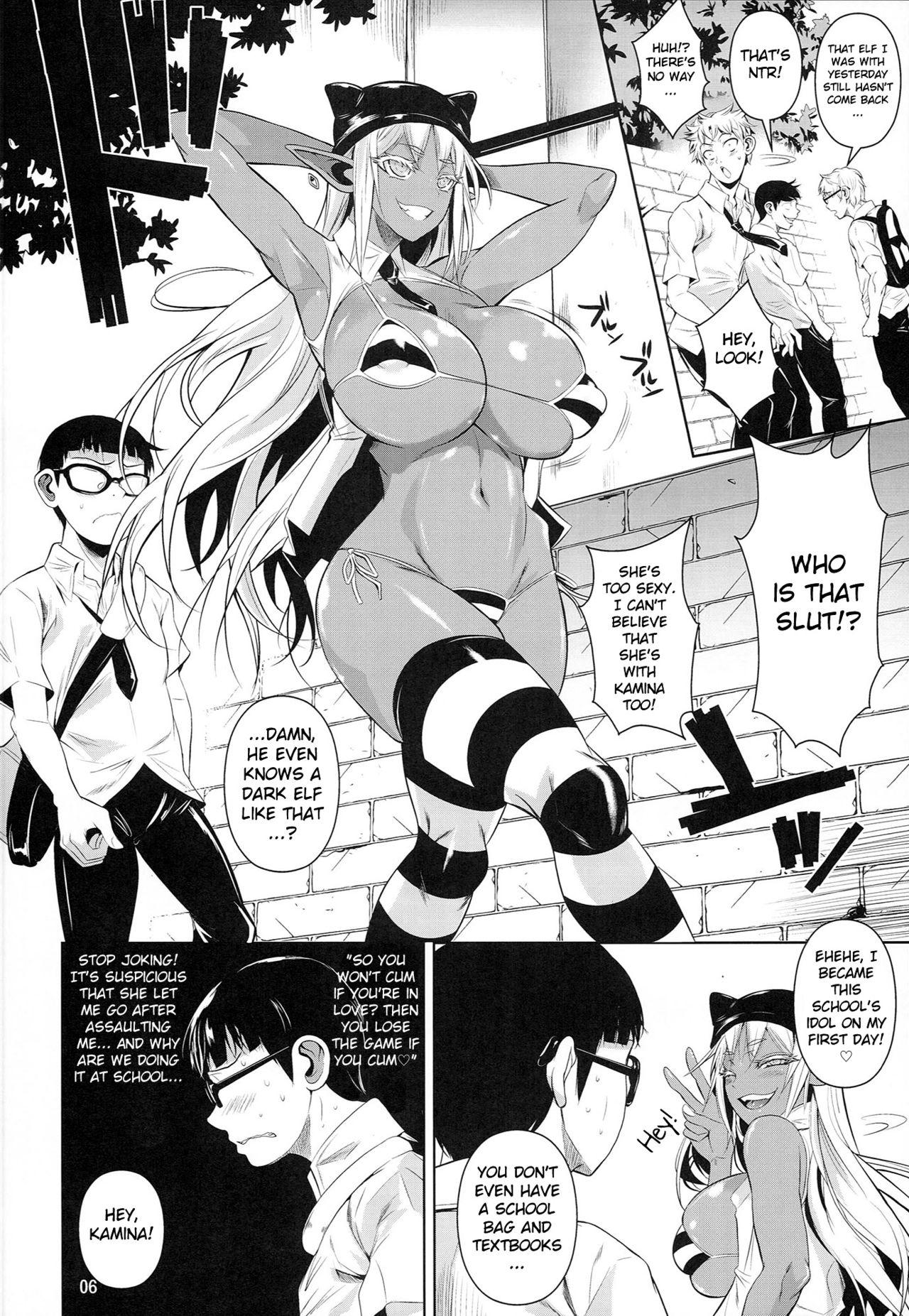 Hot Girl Porn High Elf × High School Shuugeki Hen Toujitsu Asshole - Page 7