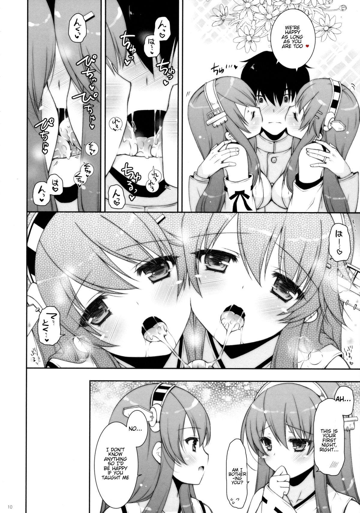 Teenage Sex Ware, Haruna-tachi to Yasen ni Totsunyuu su!! - Kantai collection Doggystyle - Page 9