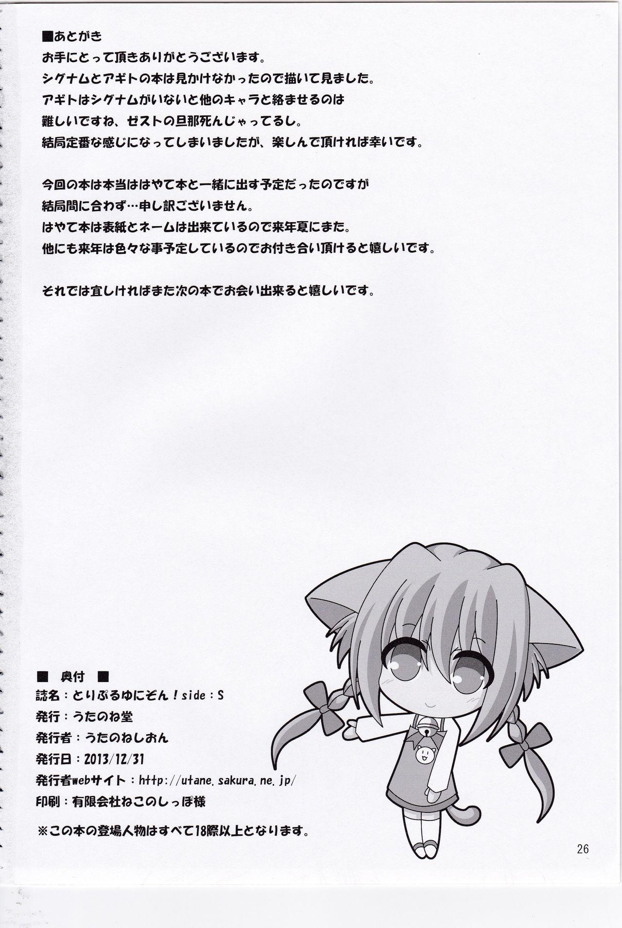 Thong Triple Unison! side:S - Mahou shoujo lyrical nanoha Toy - Page 24