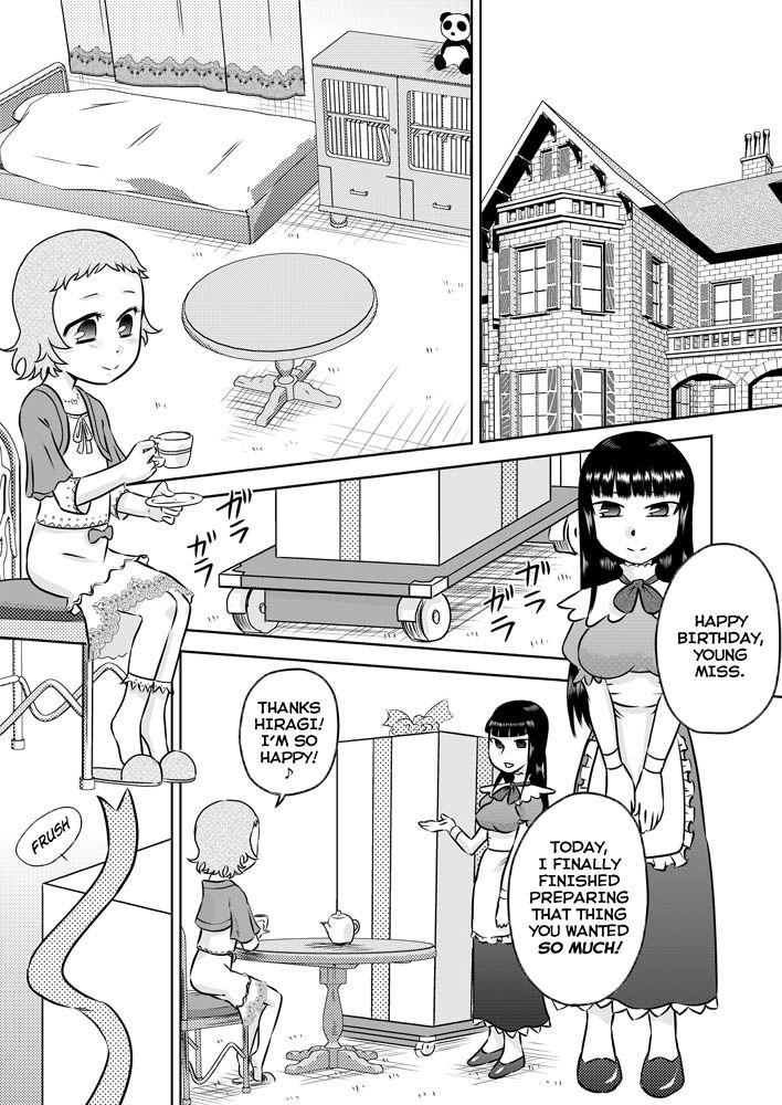 Socks Loli Ojousama to Maid-san | The Loli Mistress and The Maid Gay Dudes - Page 3