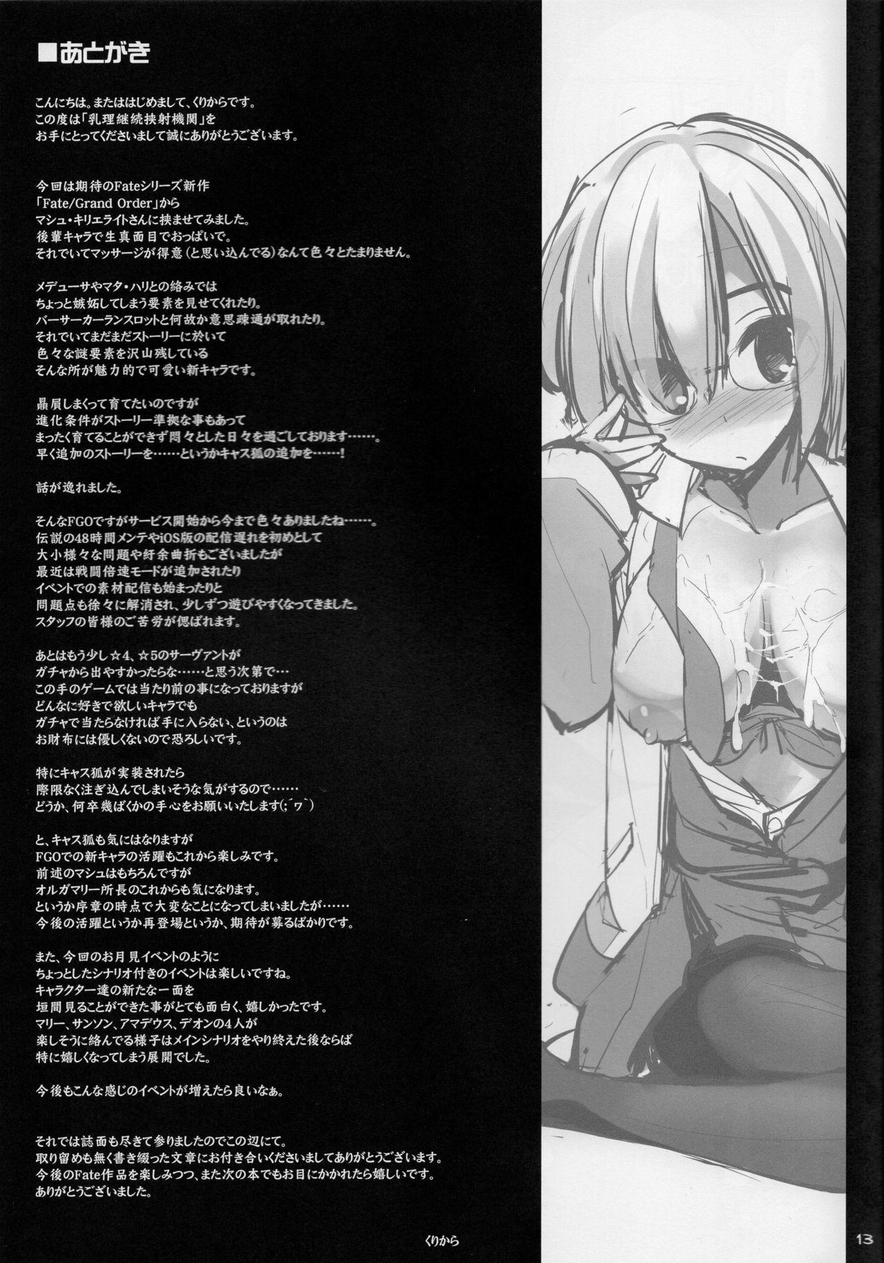 Analfuck Nyuuri Keizoku Kyousha Kikan - Fate grand order Gritona - Page 12