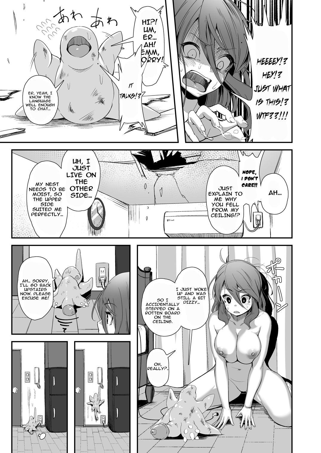 Milf Fuck Igyo no Kimi to | A Tentacled Romance Cheating Wife - Page 5