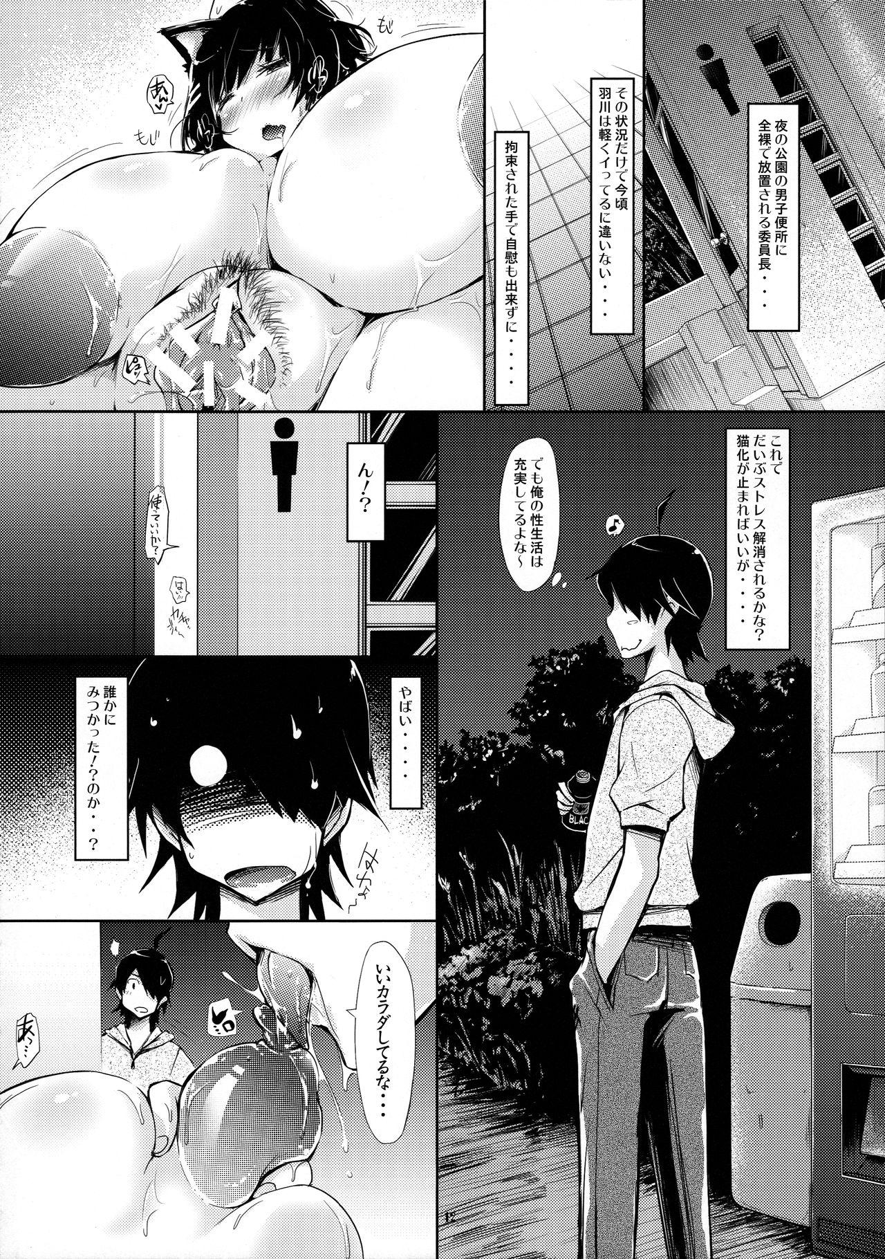 Submission Hanekawa-san no Neko Manma - Bakemonogatari Weird - Page 12