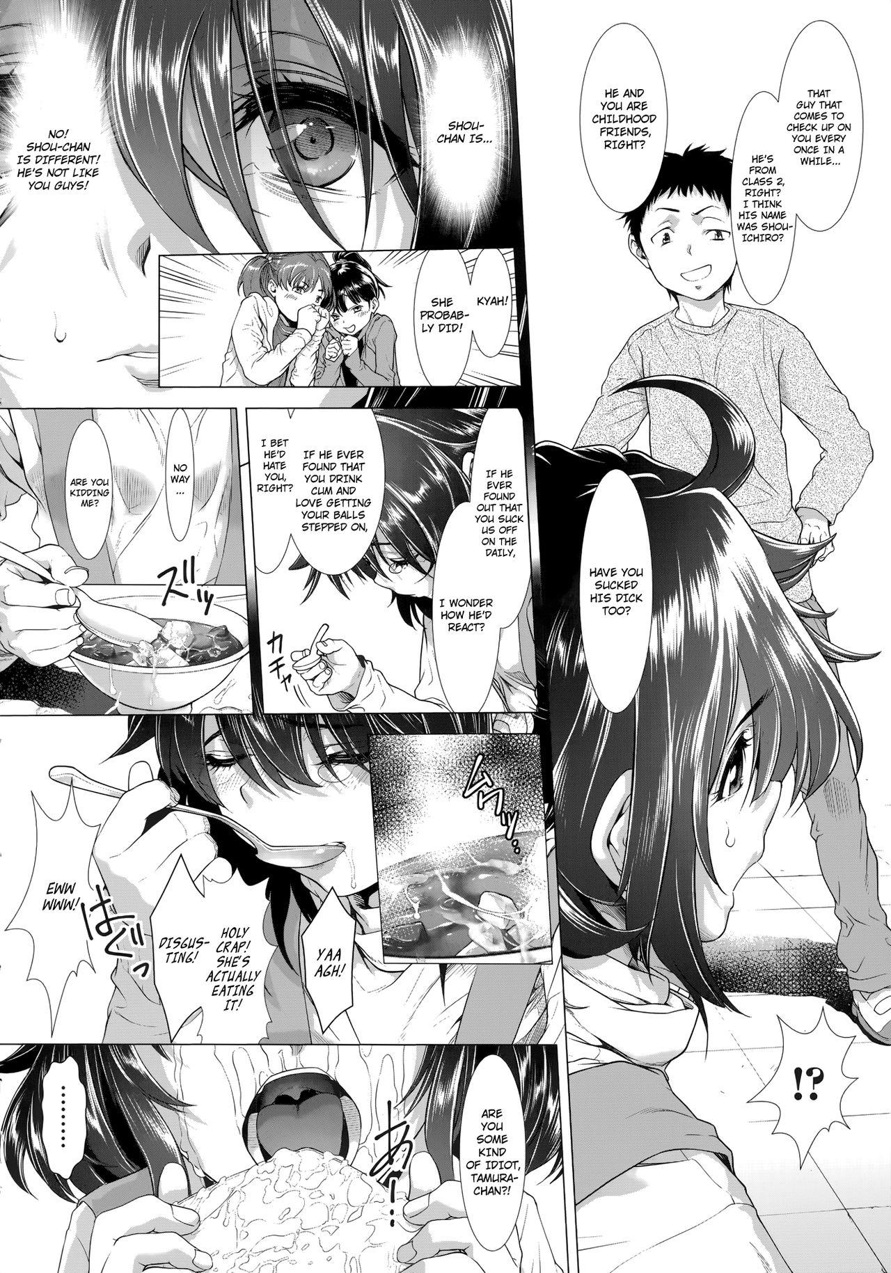 [Sannyuutei Shinta] Chinpotsuki Ijimerarekko | «Dickgirl!», The Bullying Story - Ch. 1-5 [English] [34th squad] 66