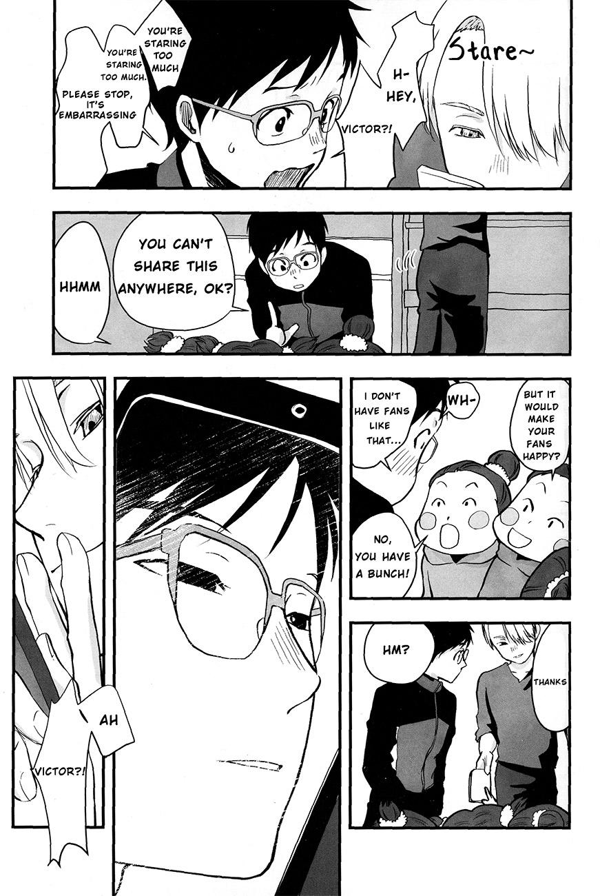 Girlongirl NOW BE SILENT - Yuri on ice Hot Brunette - Page 8