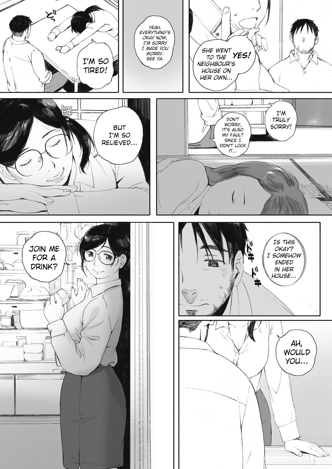 Novinha Otonari-san wa Koi Wazurai | Neighbors' love trouble Masturbandose - Page 8