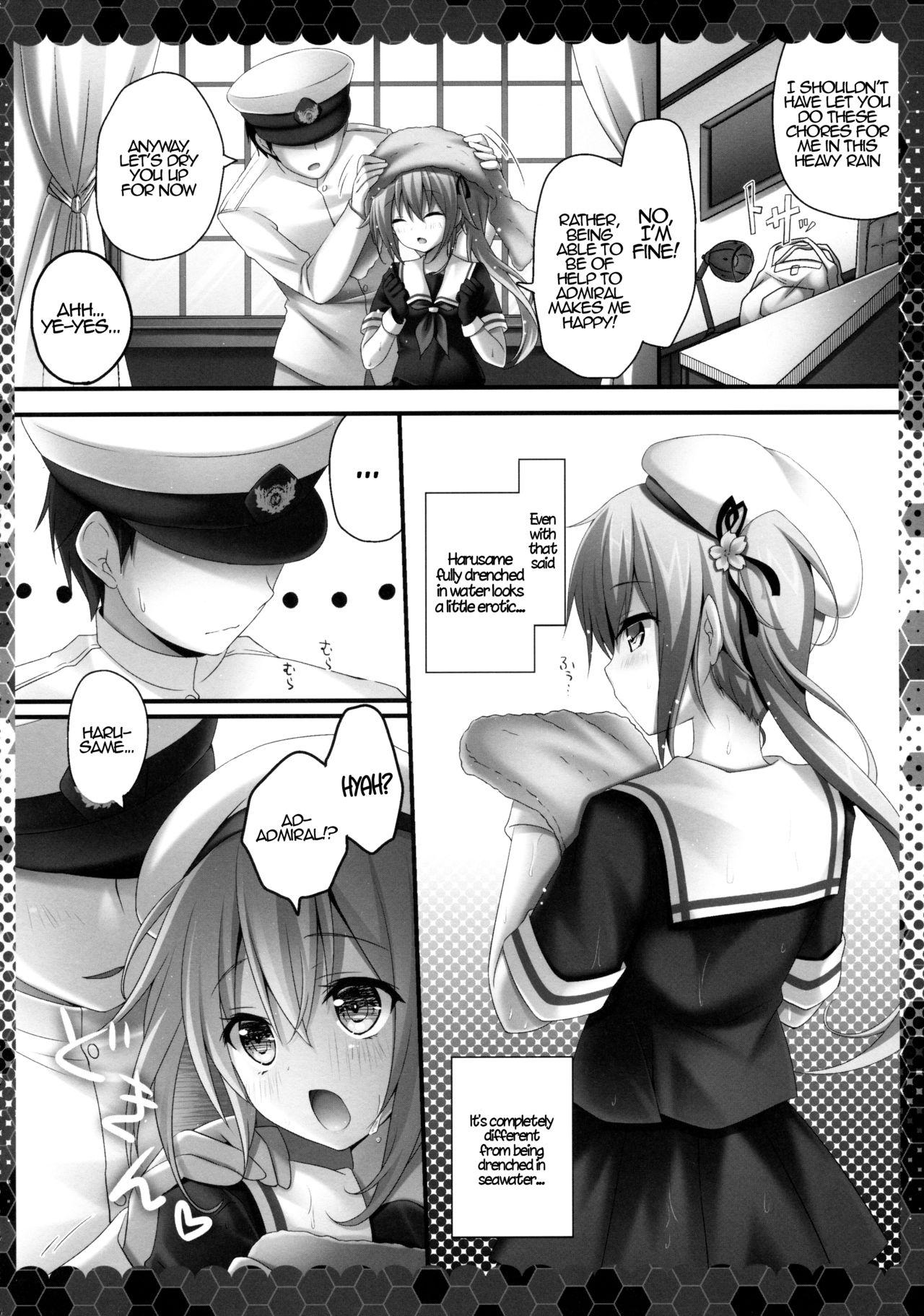 Sislovesme Ame mo Shitataru Ii Harusame - Kantai collection Gay Bondage - Page 5