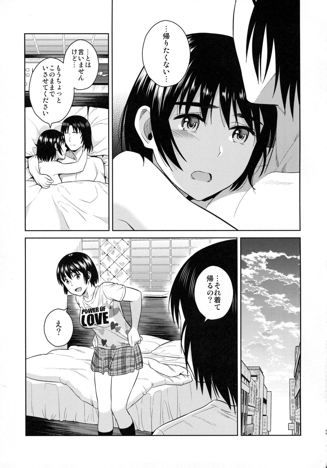 Brother Amanatsu - Sweet Rainy Girly Summer - Yotsubato Hidden Cam - Page 33