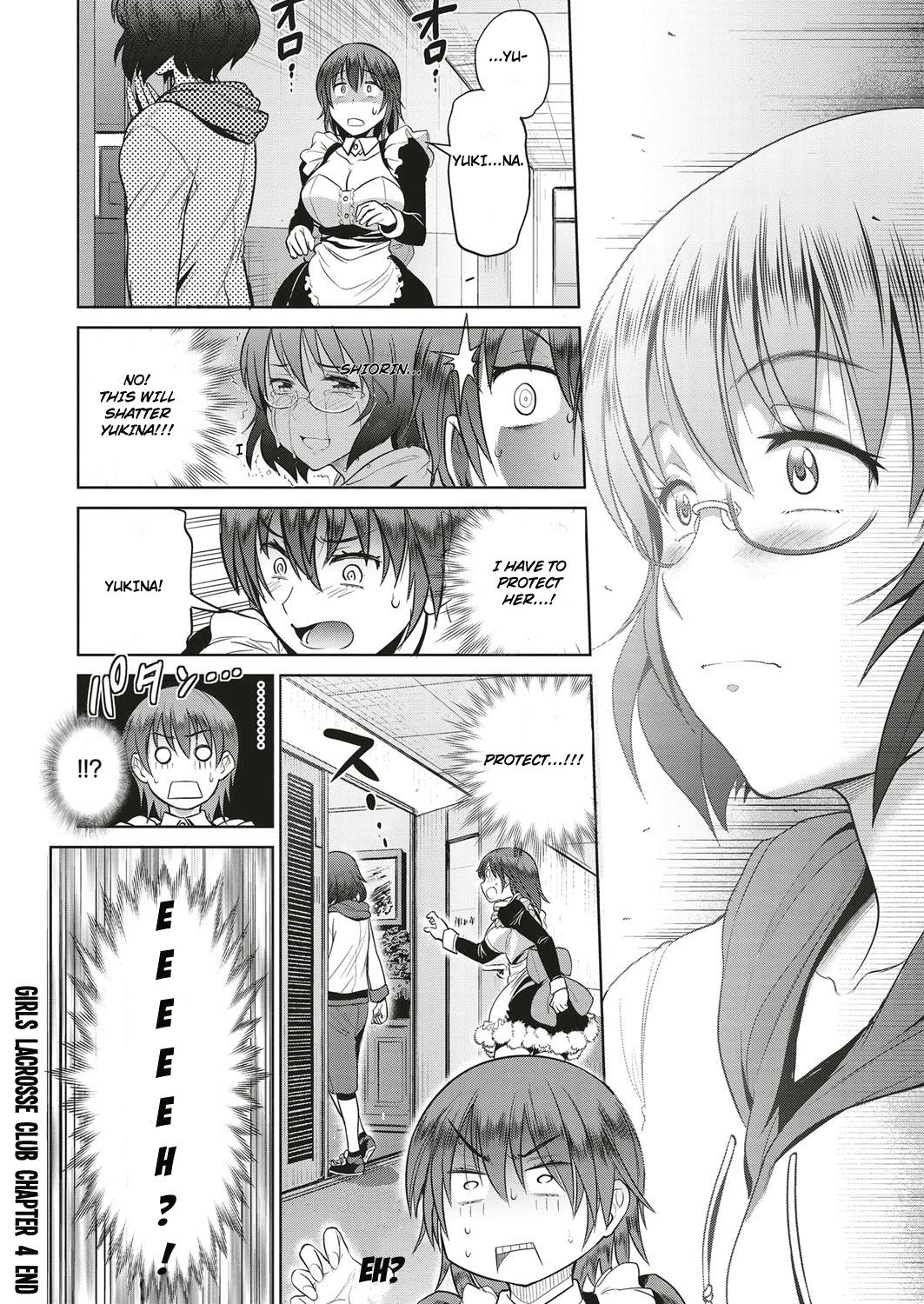 Amateur [DISTANCE] Joshi Lacu! - Girls Lacrosse Club ~2 Years Later~ Ch. 4 (COMIC ExE 05) [English] [TripleSevenScans] [Digital] Gaysex - Page 41